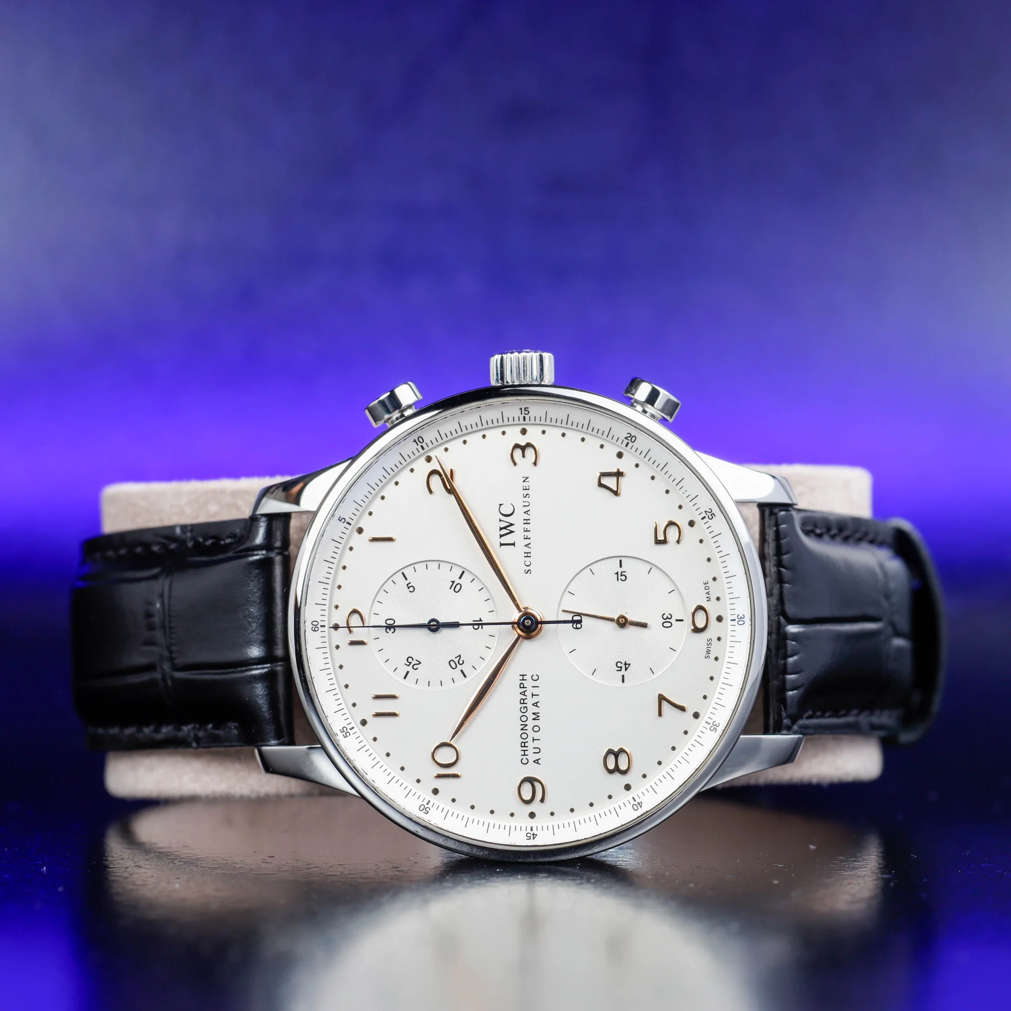 IWC Portuguese Chronograph steel