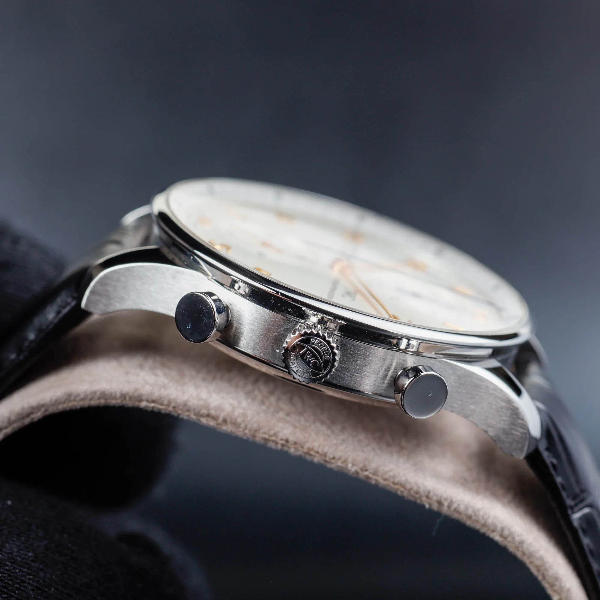IWC Chronographe Portugais acier 7