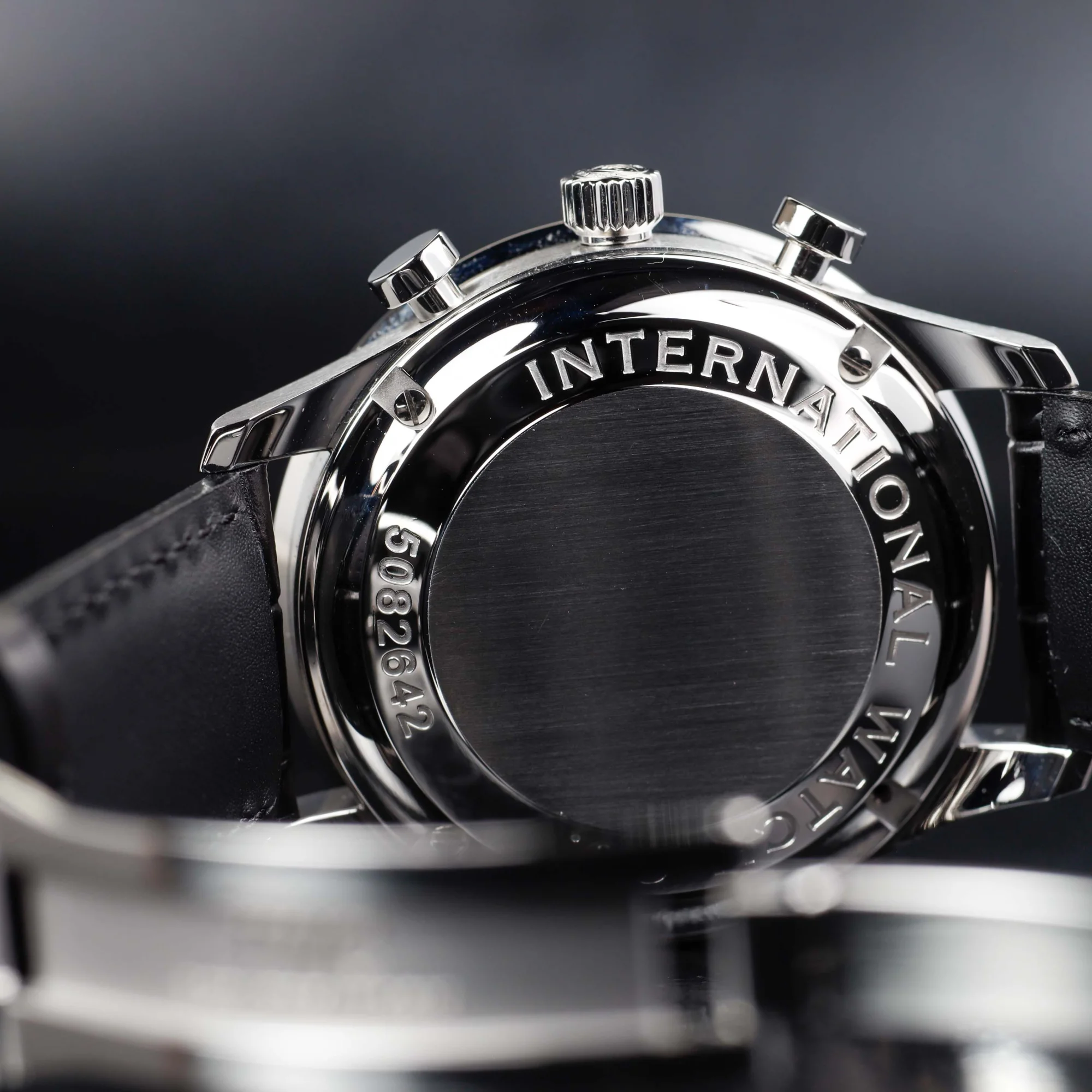 IWC Chronographe Portugais acier 9