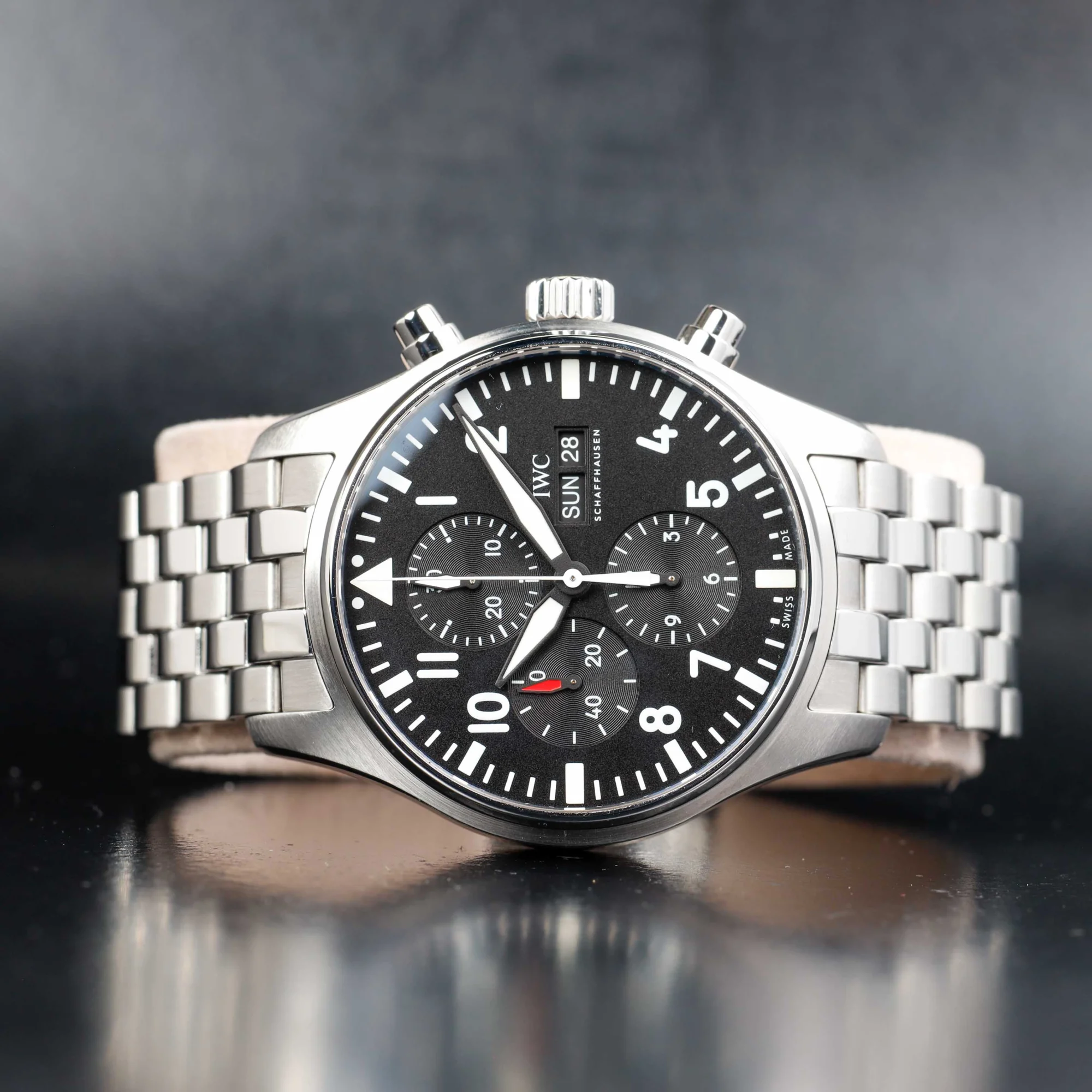 IWC Pilot Chronograph steel 2