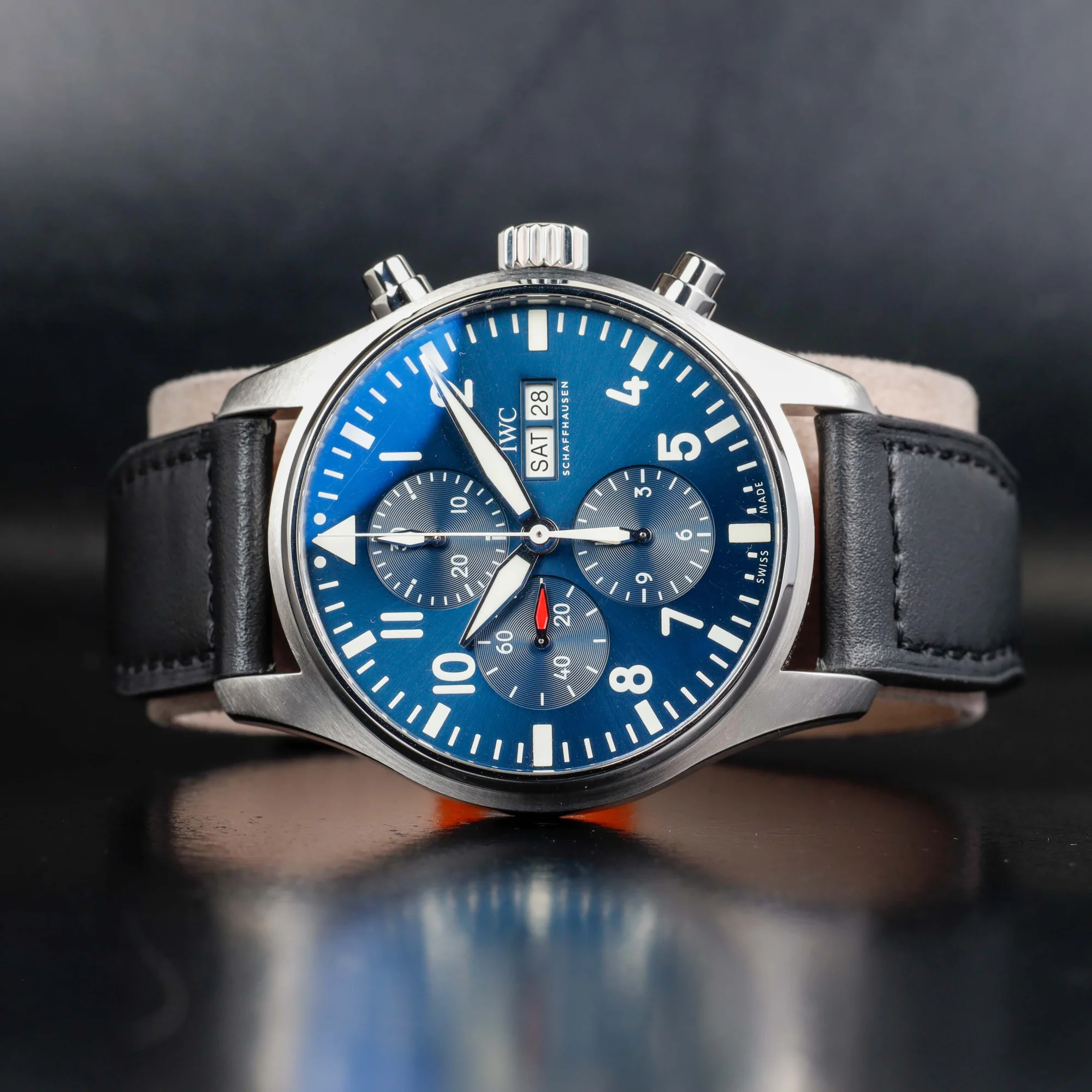 IWC Pilot Chronograph steel 2