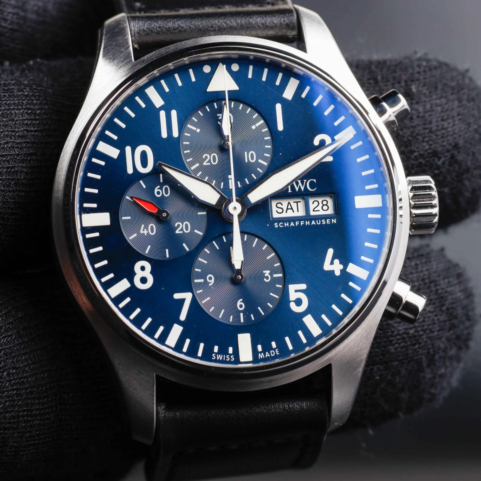 IWC Pilot Chronograph steel 8