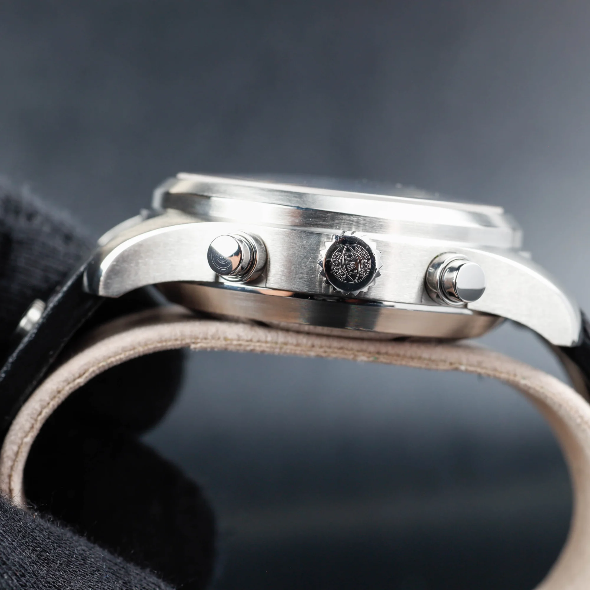IWC Pilot Double Chronograph acciaio 7