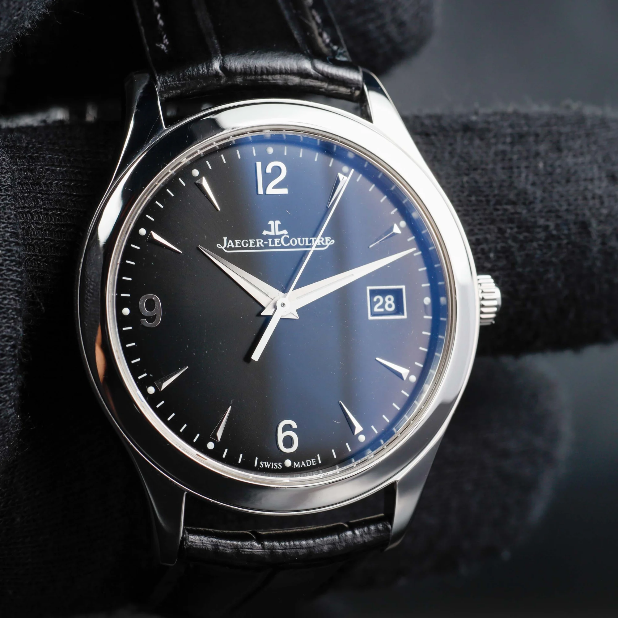 Jaeger-LeCoultre Master-kontrolldatum stahl 8
