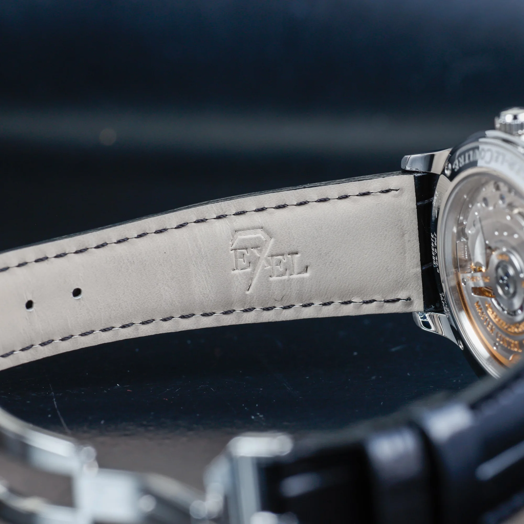 Jaeger-LeCoultre Master-kontrolldatum stahl 10