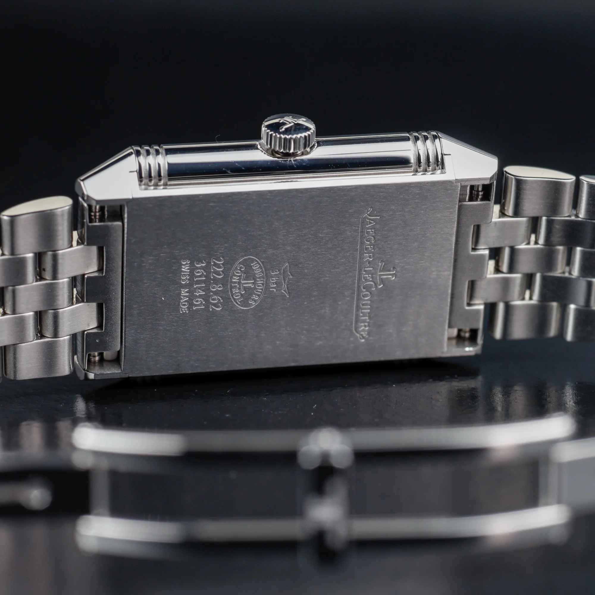 Jaeger-LeCoultre Reverso Classic Mittel DÜnn stahl 12