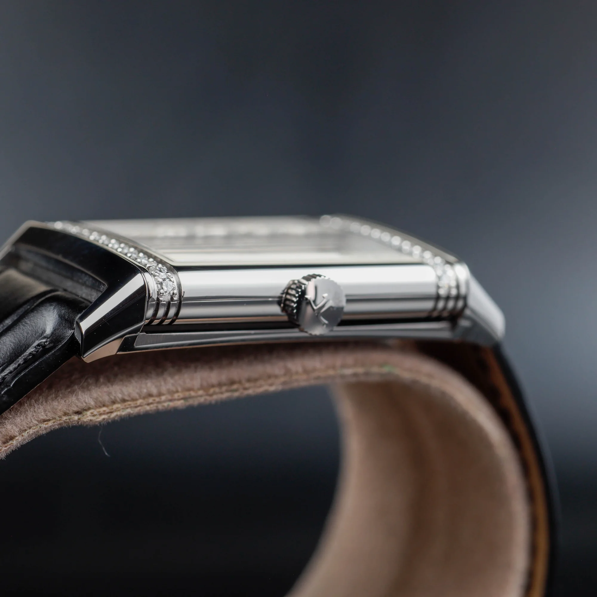 Jaeger-LeCoultre Grande Reverso Lady Ultra Thin Mit Individueller Gestaltung Mit Natürlichen Diamanten stahl 7