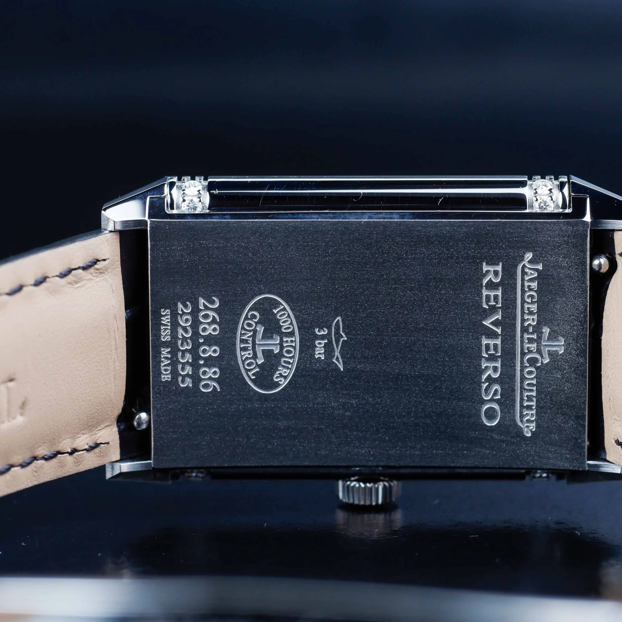 Jaeger-LeCoultre Grande Reverso Lady Ultra Thin Mit Individueller Gestaltung Mit Natürlichen Diamanten stahl 10