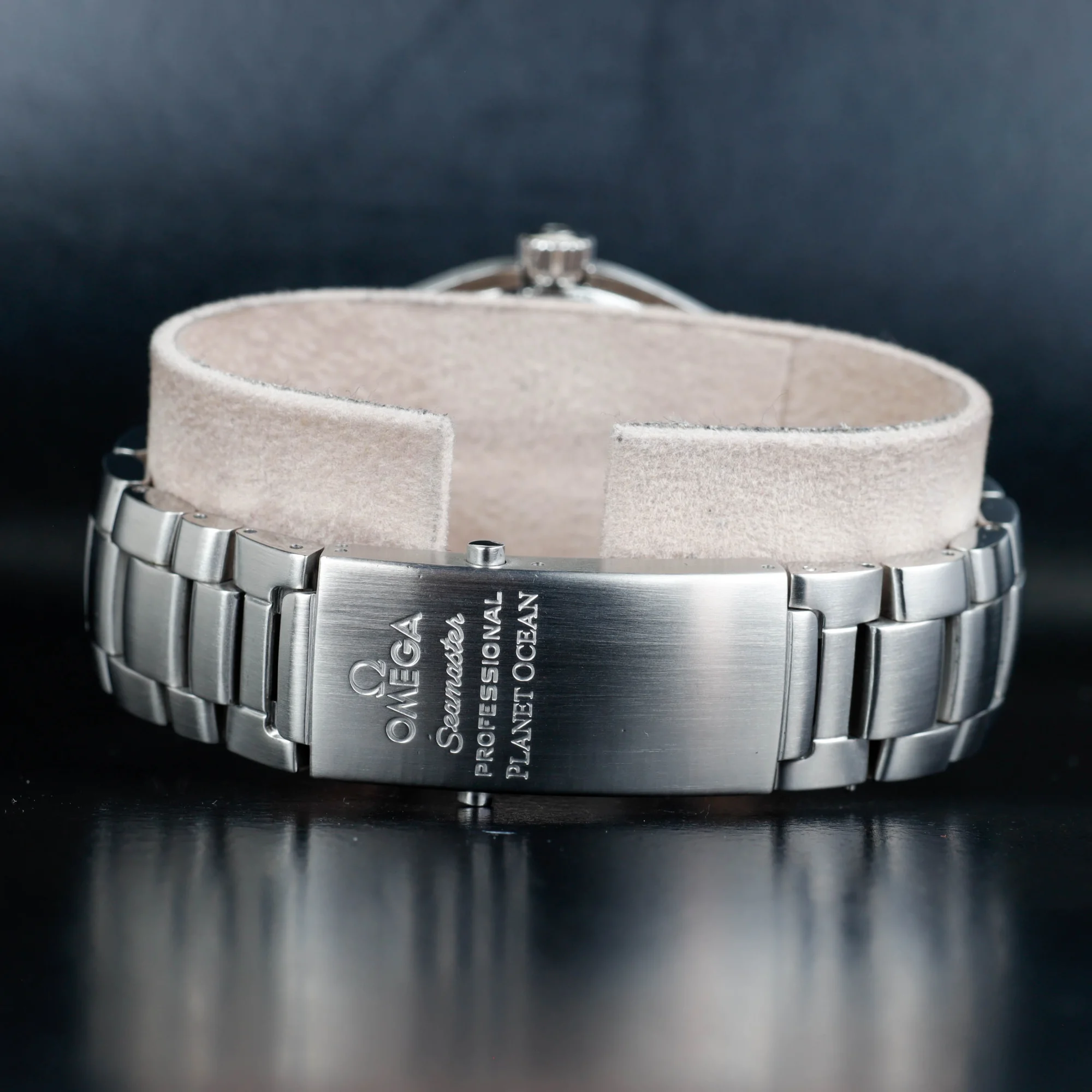 Oméga Seamaster Planet Ocean acier 4