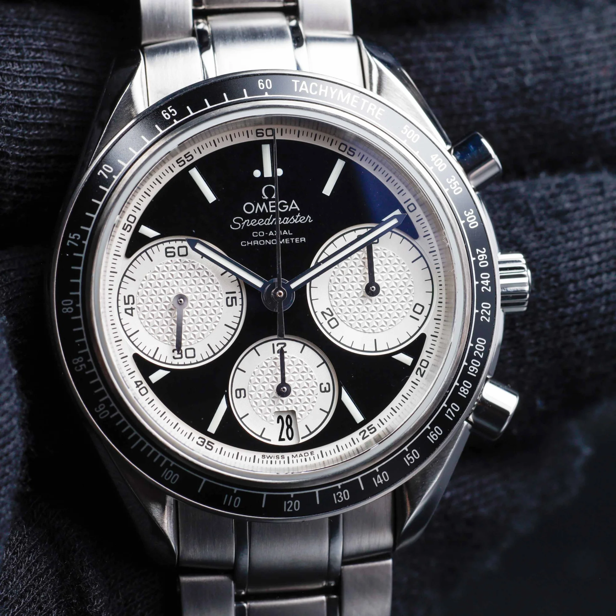 Omega Speedmaster Racing steel 9