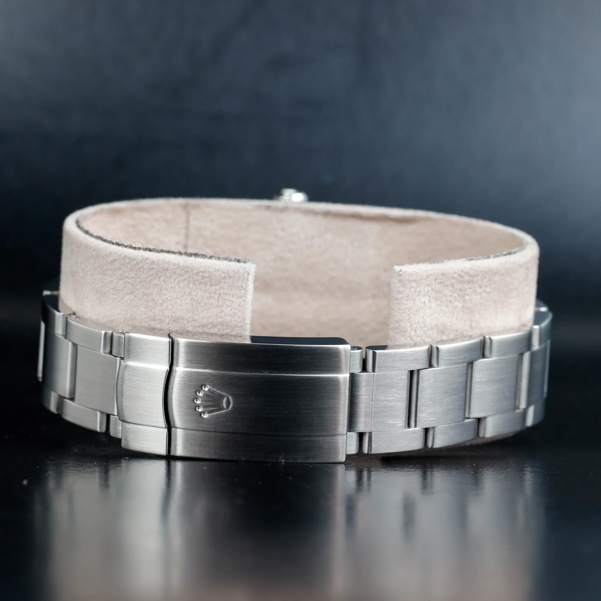 Rolex Air-king 34 steel/white gold 4