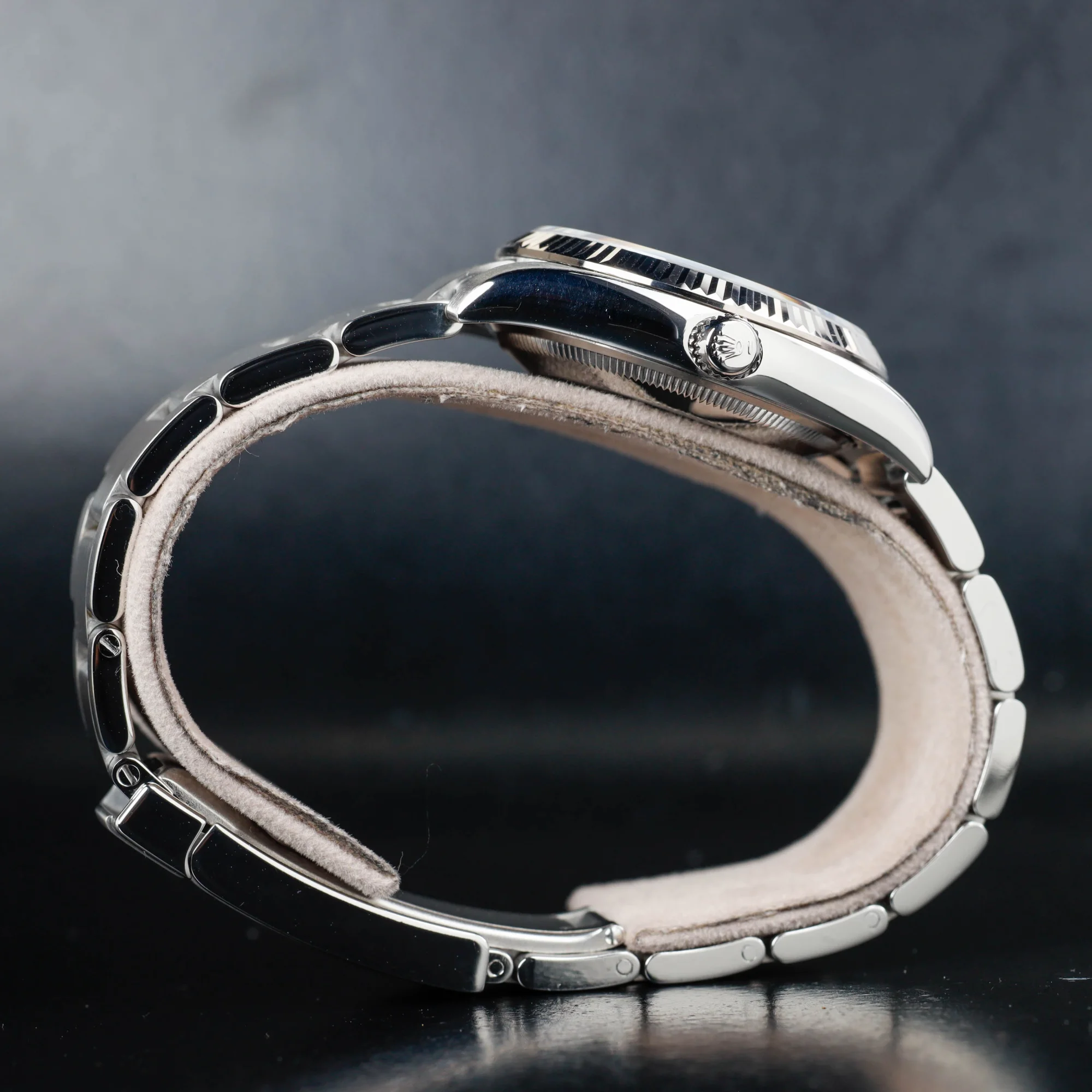Rolex Air-king 34 steel/white gold 8