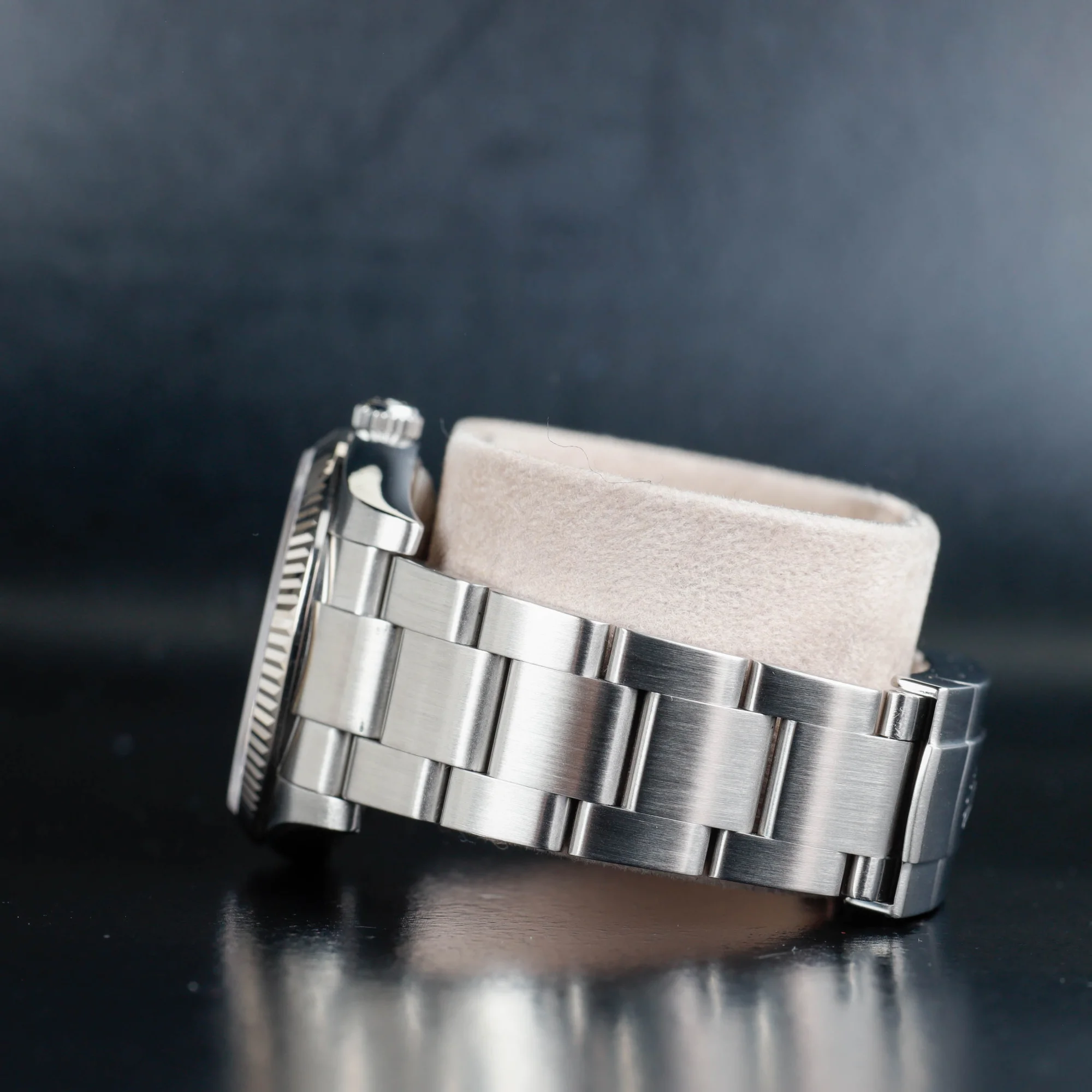 Rolex Air-king 34 acier/or blanc 3