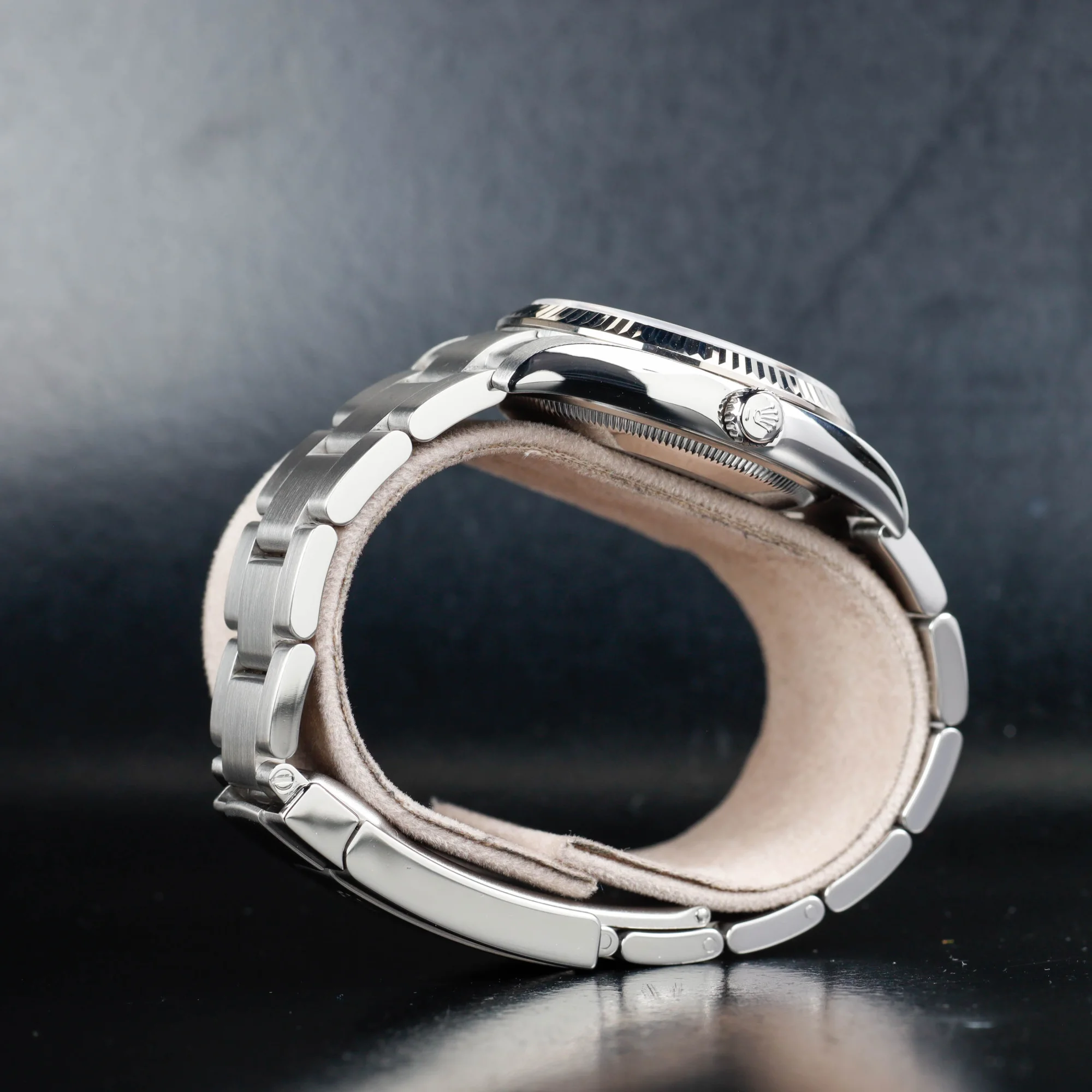 Rolex Air-king 34 acier/or blanc 8