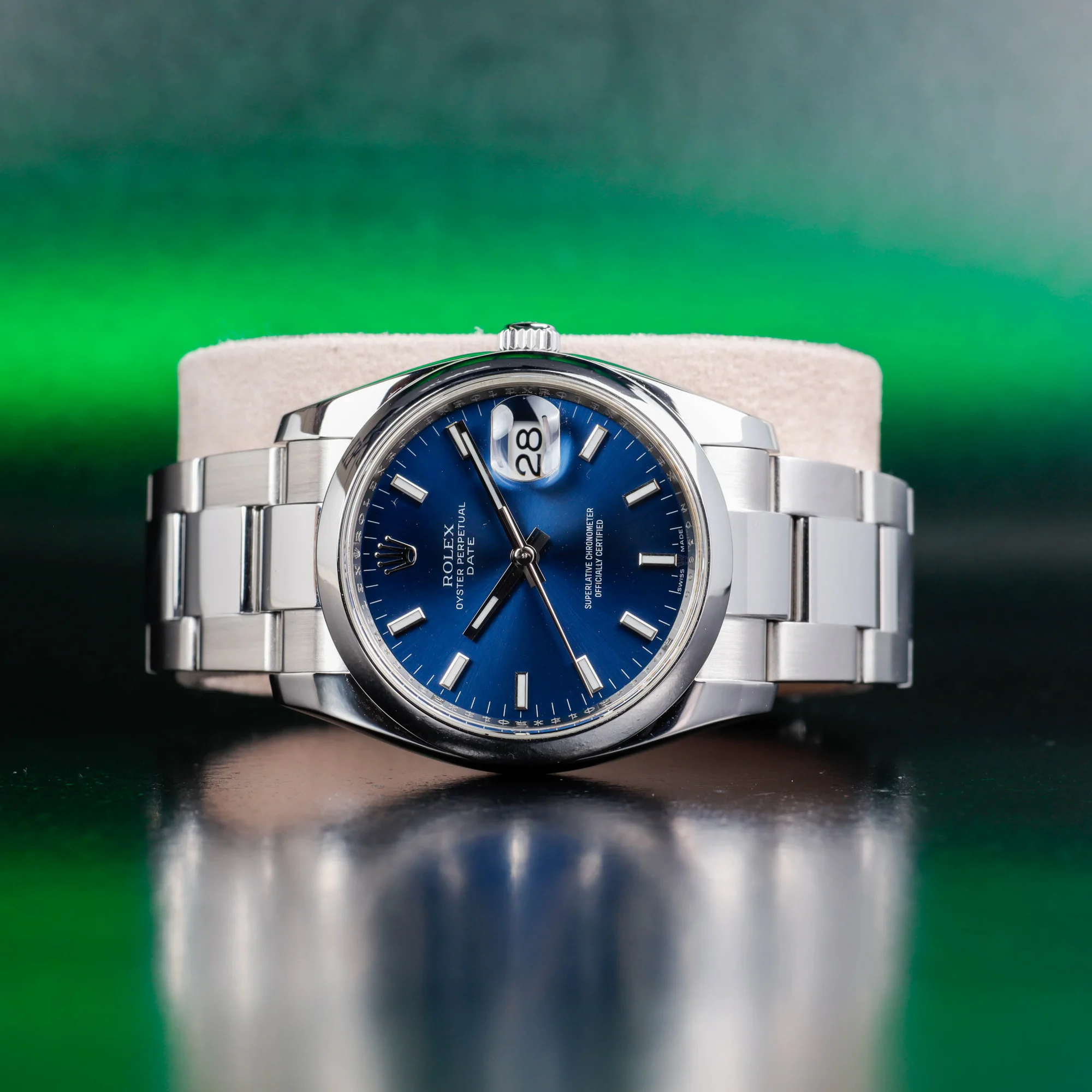 Rolex Oyster Ewiges Datum 34 stahl
