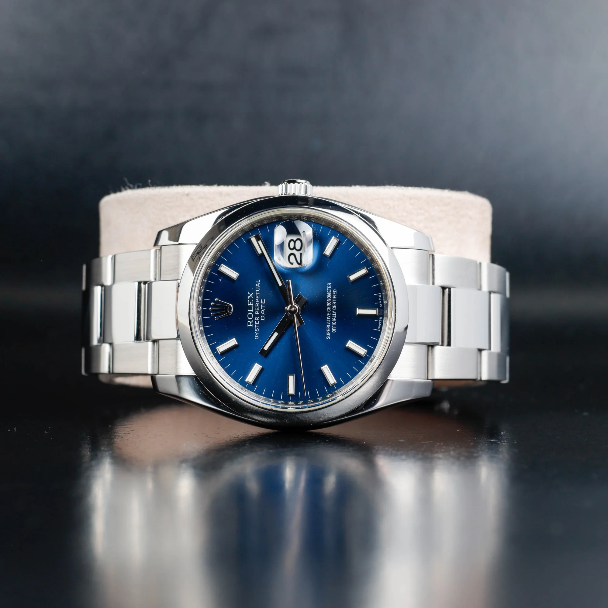 Rolex Oyster Ewiges Datum 34 stahl 2