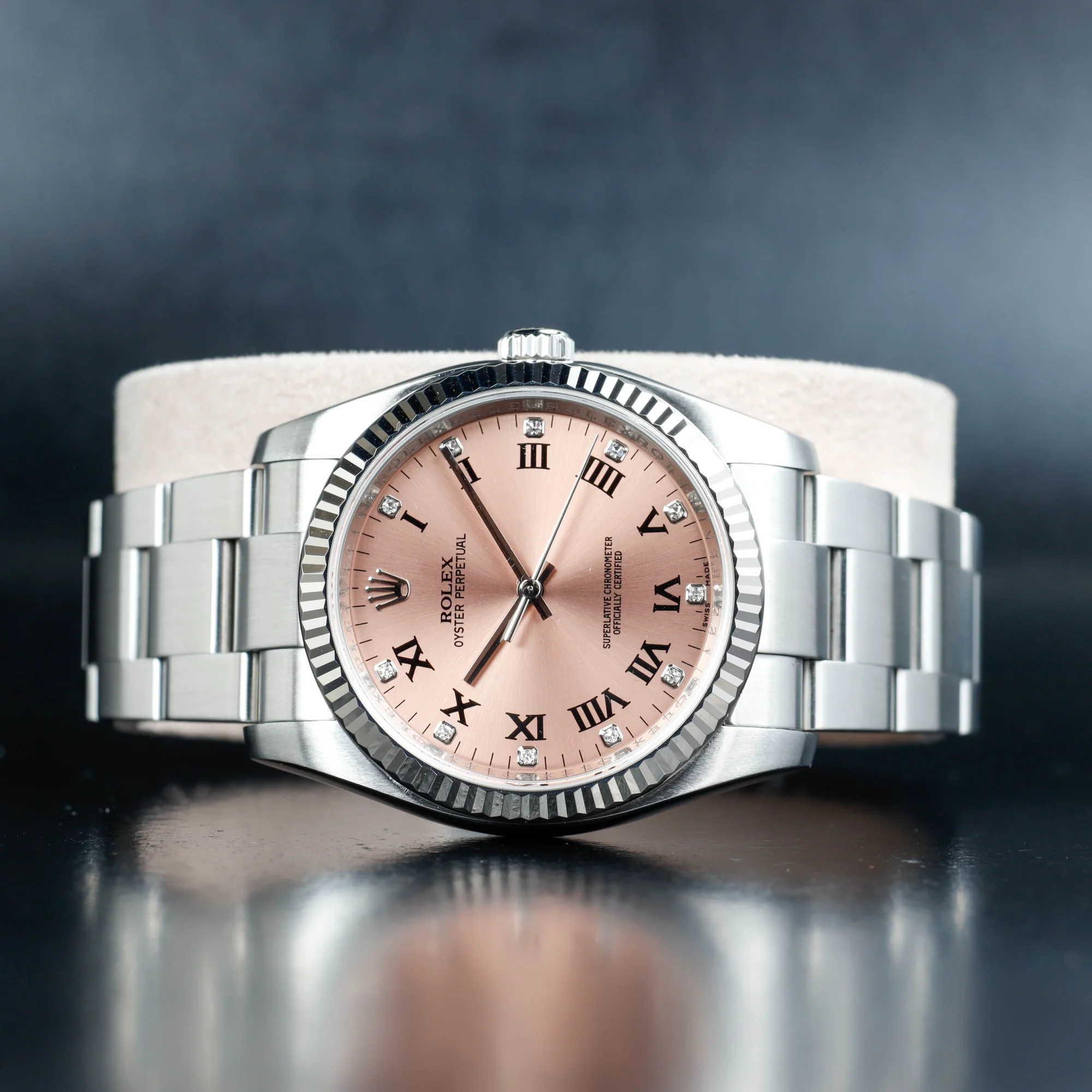 Rolex Oyster Perpetual 36 steel/white gold 2