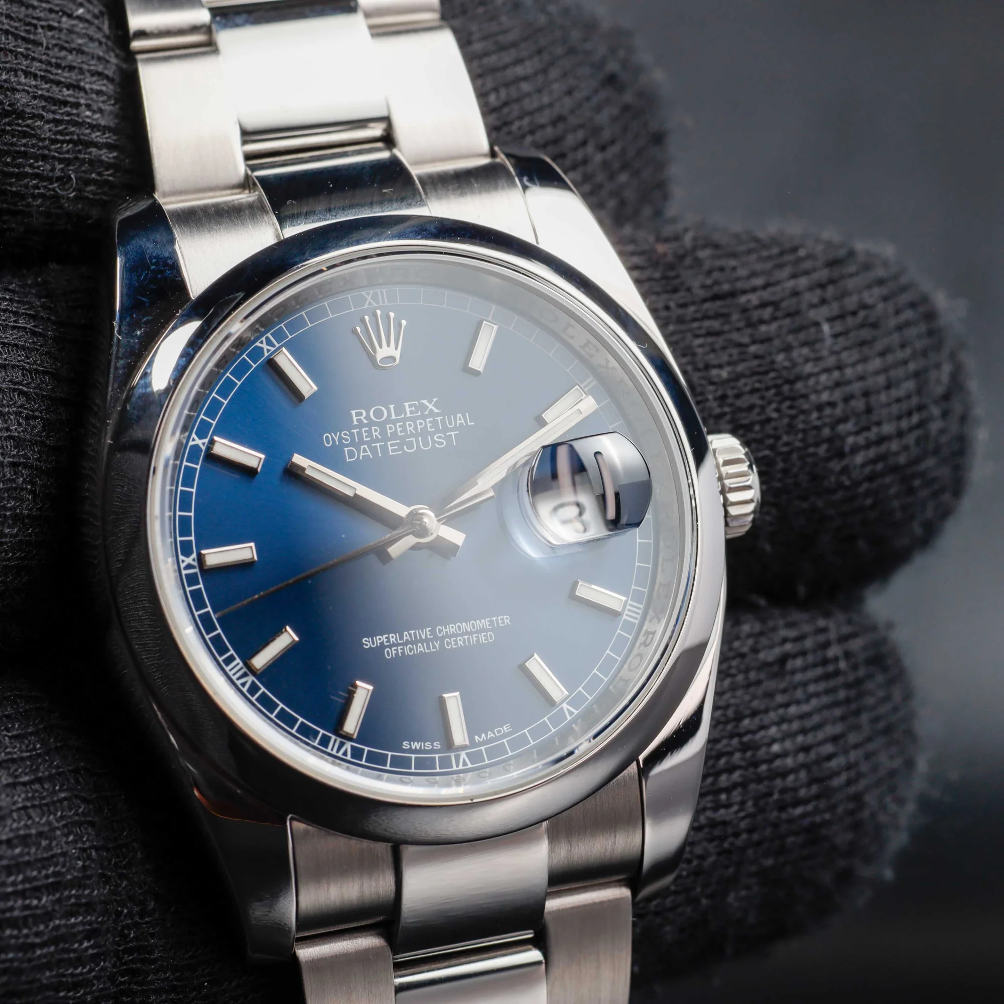 Rolex Datumjust 36 stahl 10