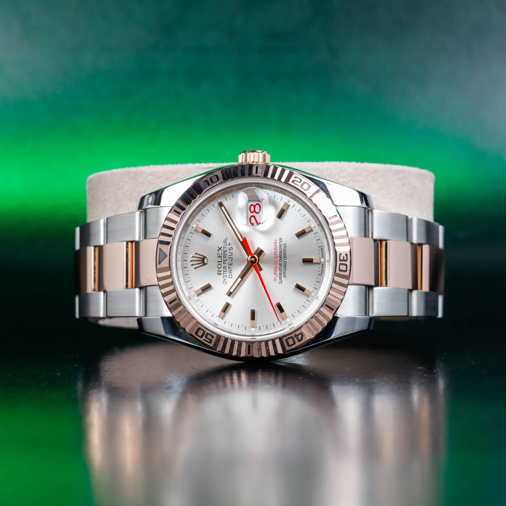 Rolex Datejust Turn-o-graph 36 steel/pink gold