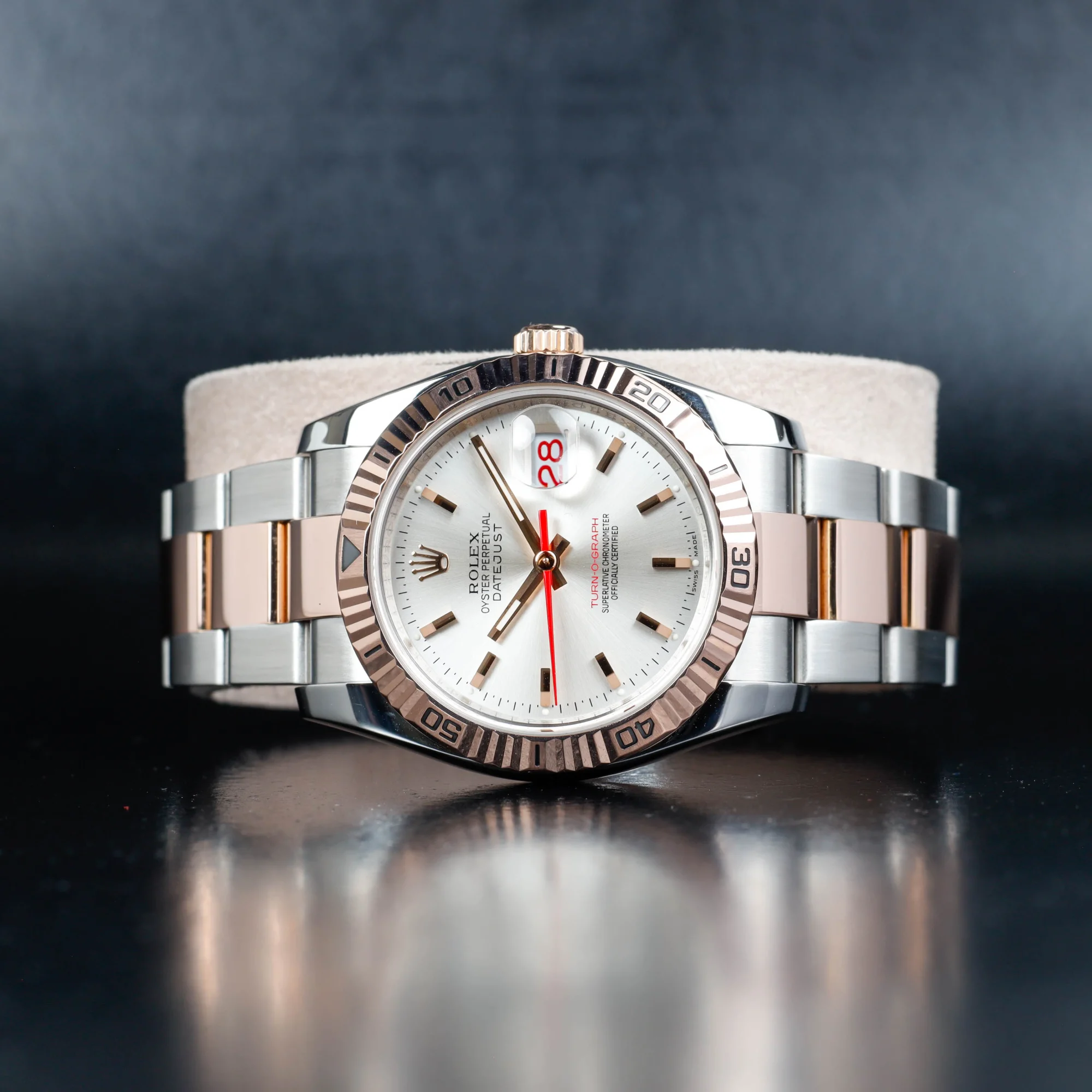 Rolex Datejust Turn-o-graph 36 acier/or rose 2