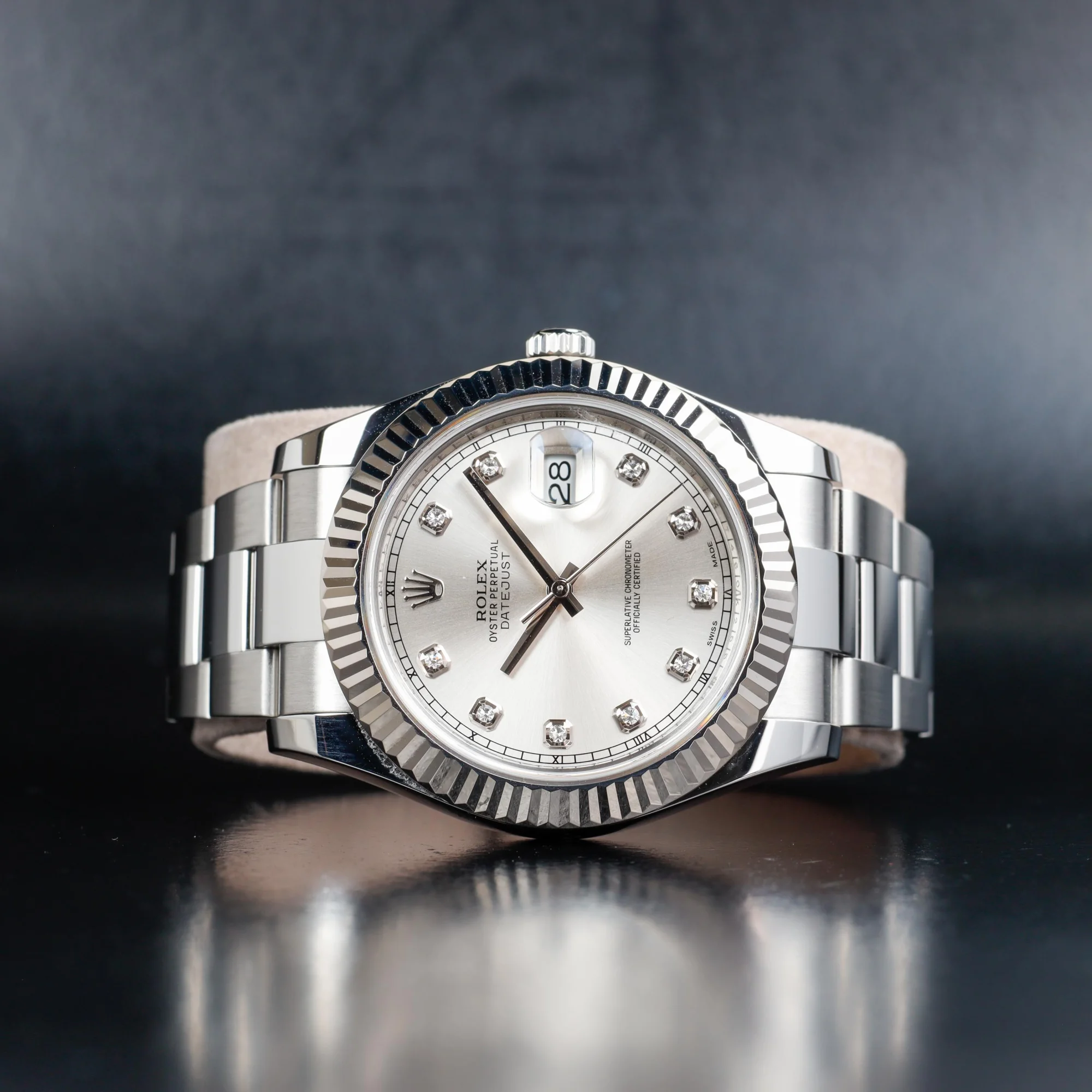 Rolex Datejust 41 stahl/weißgold 2