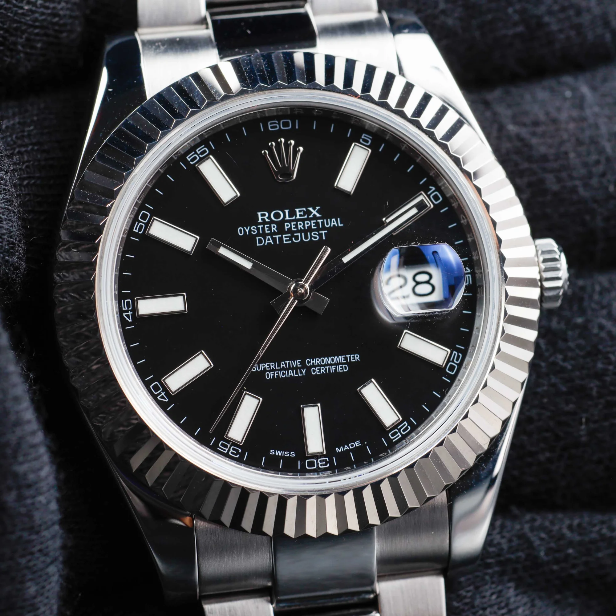 Rolex Datejust 41 acier/or blanc 10