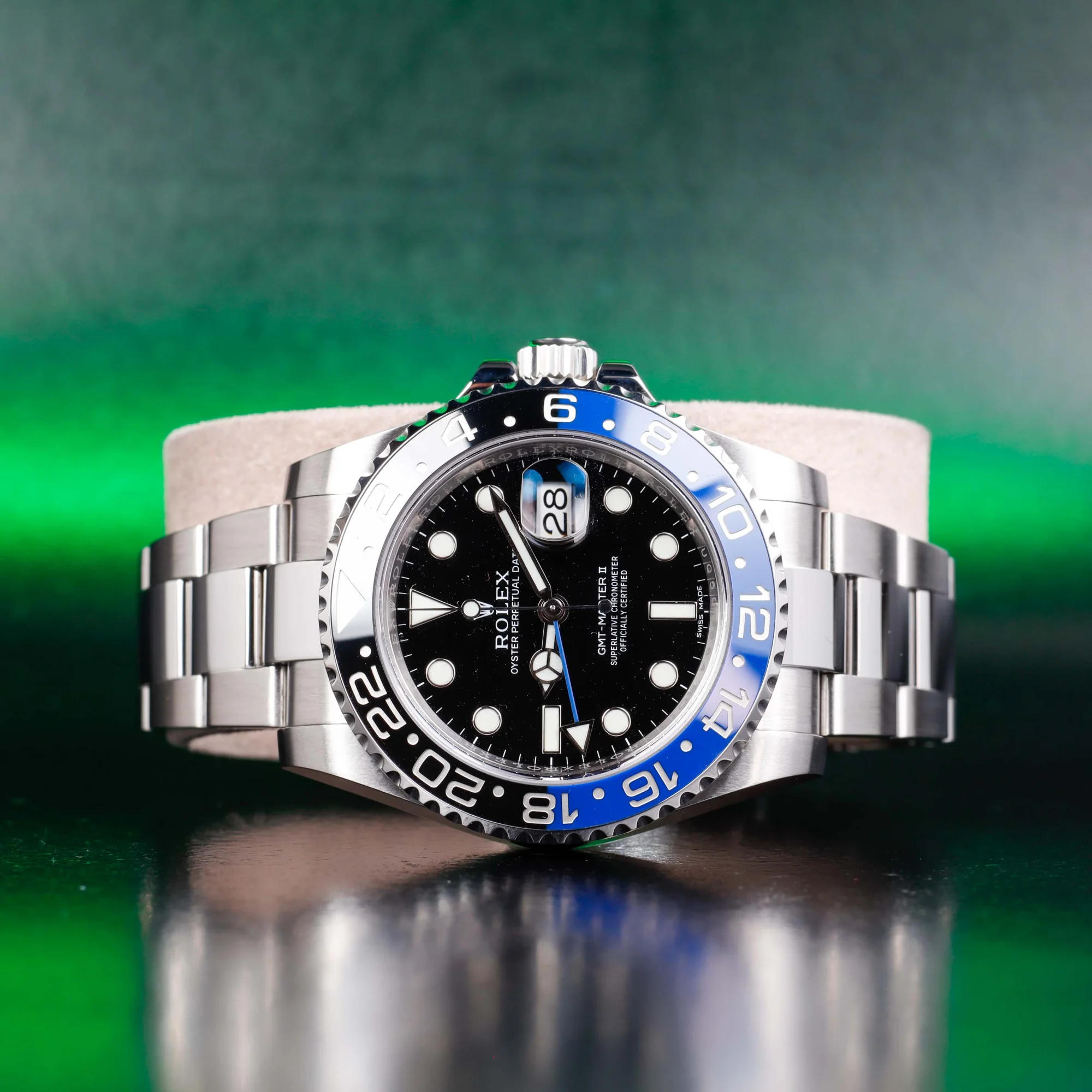Rolex Gmt-master Ii « Batman » acier