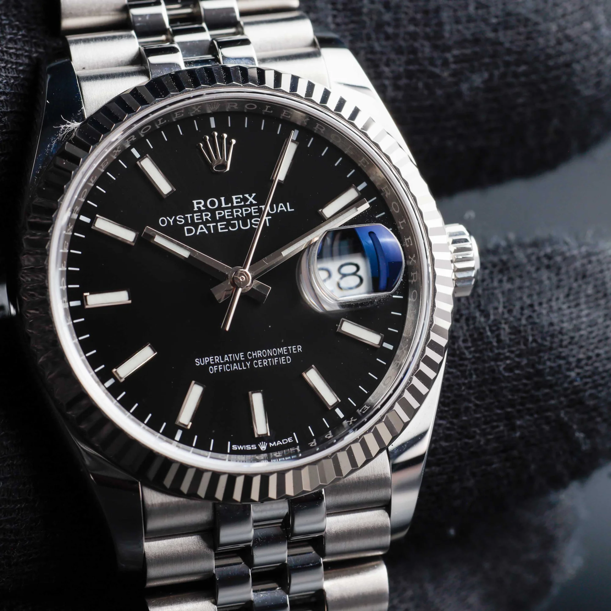 Rolex Datejuste 36 acier/or blanc 10