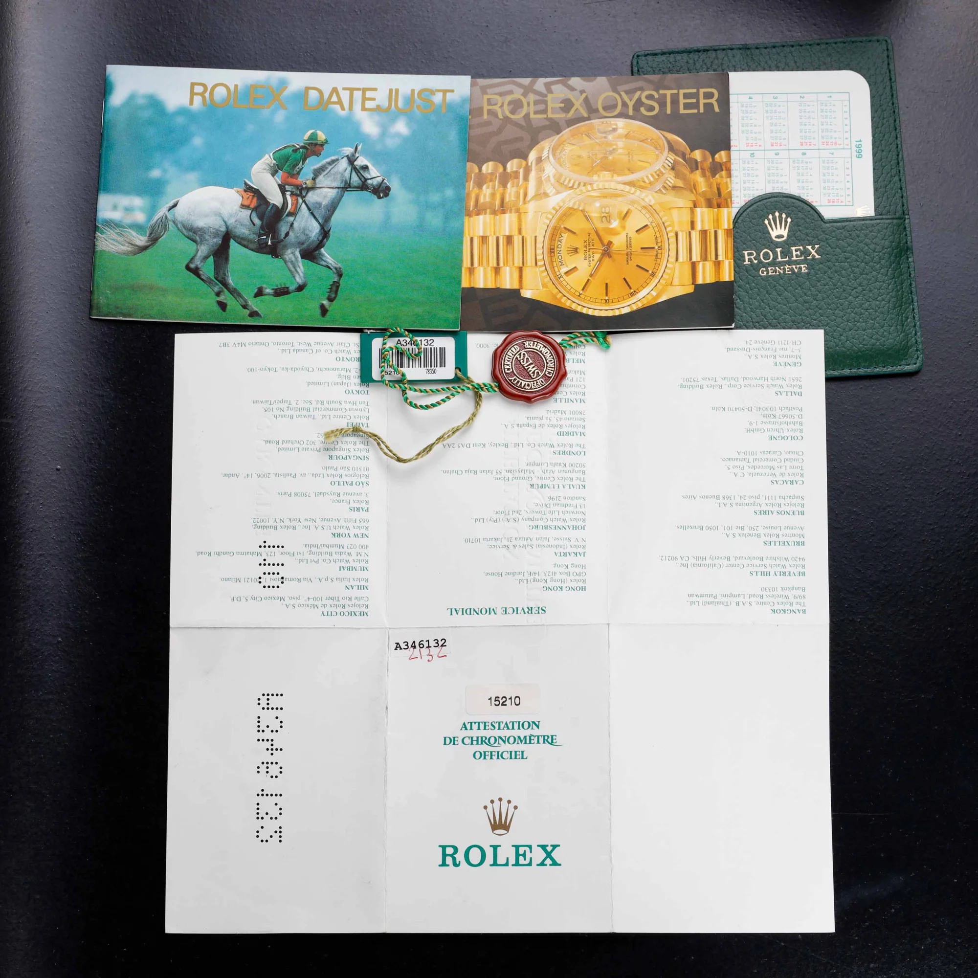 Rolex Oyster Perpetual Date 34 nos Zustand. stahl 14