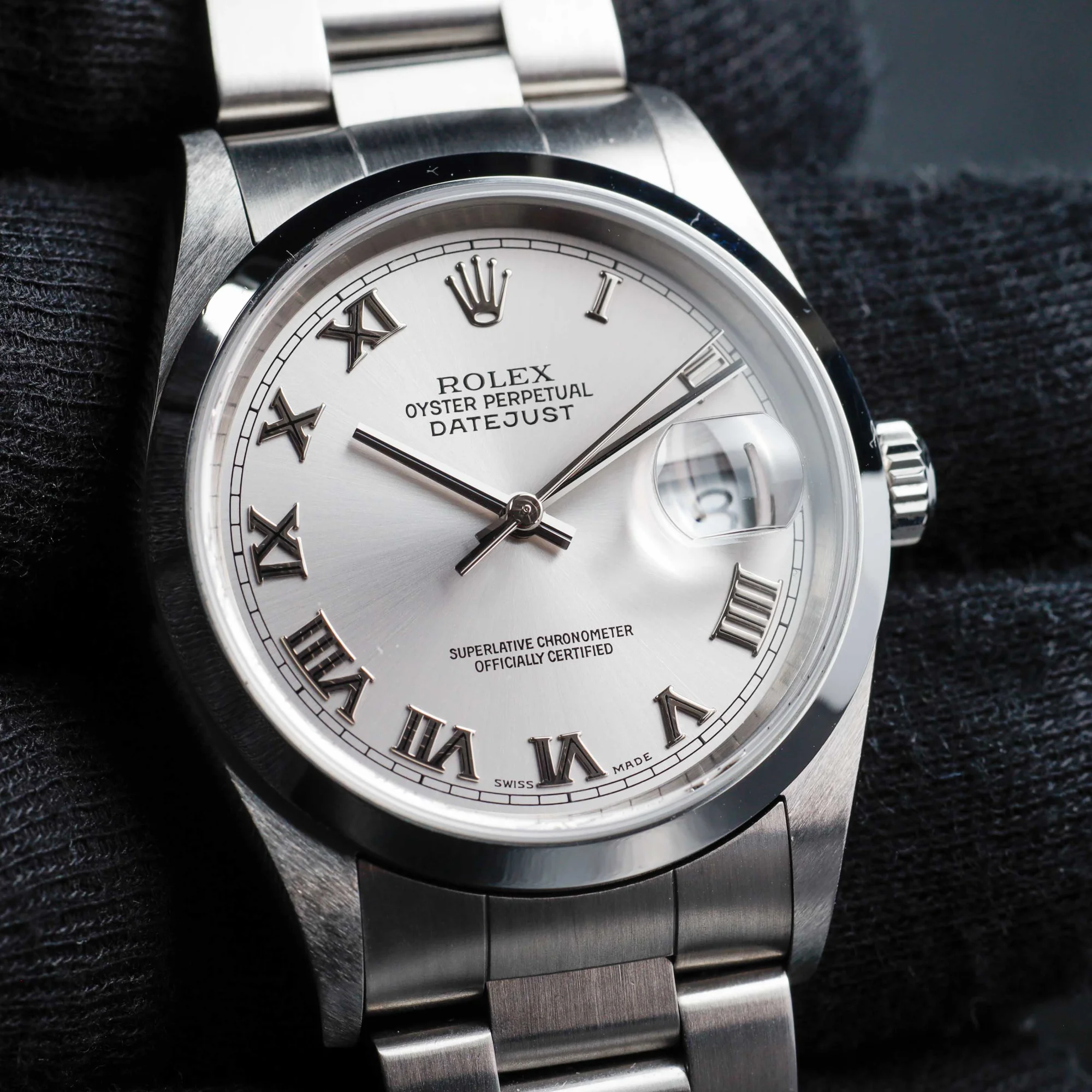 Rolex Datejust 36 stahl 10