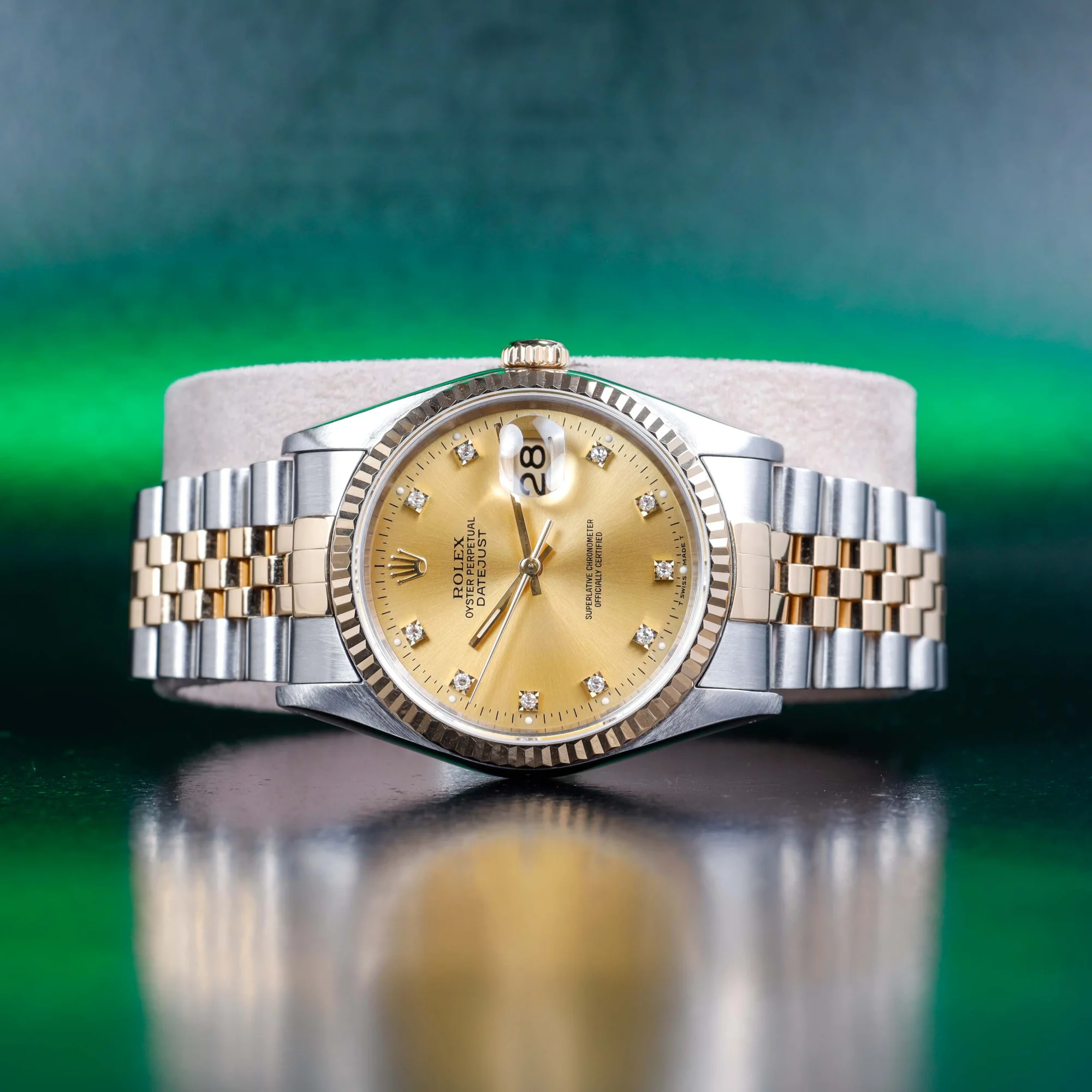 Rolex Datejuste 36 acier/or jaune