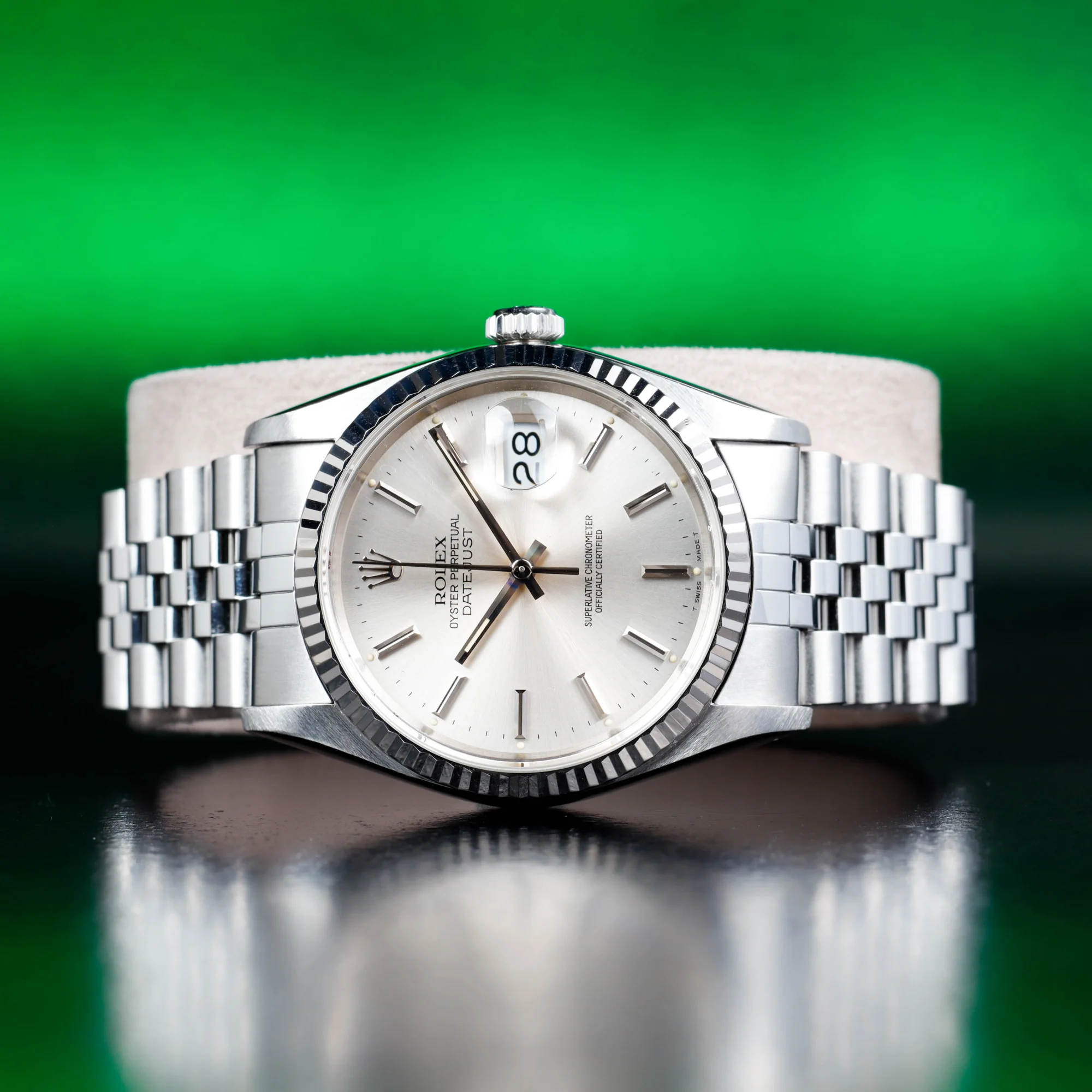 Rolex Datejuste 36 acier/or blanc