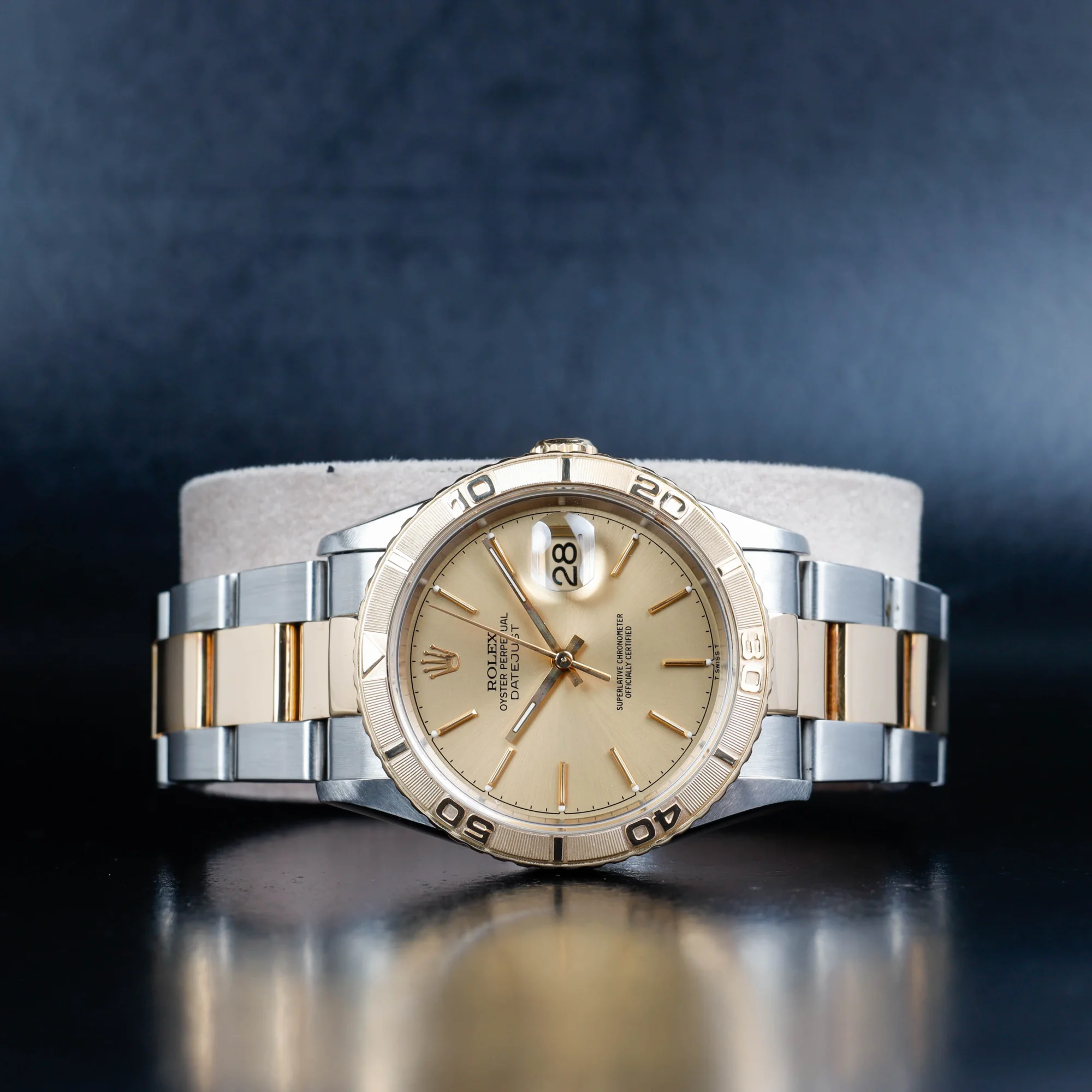 Rolex Datejust Drehbarer Graph 36 stahl/gelbgold 2