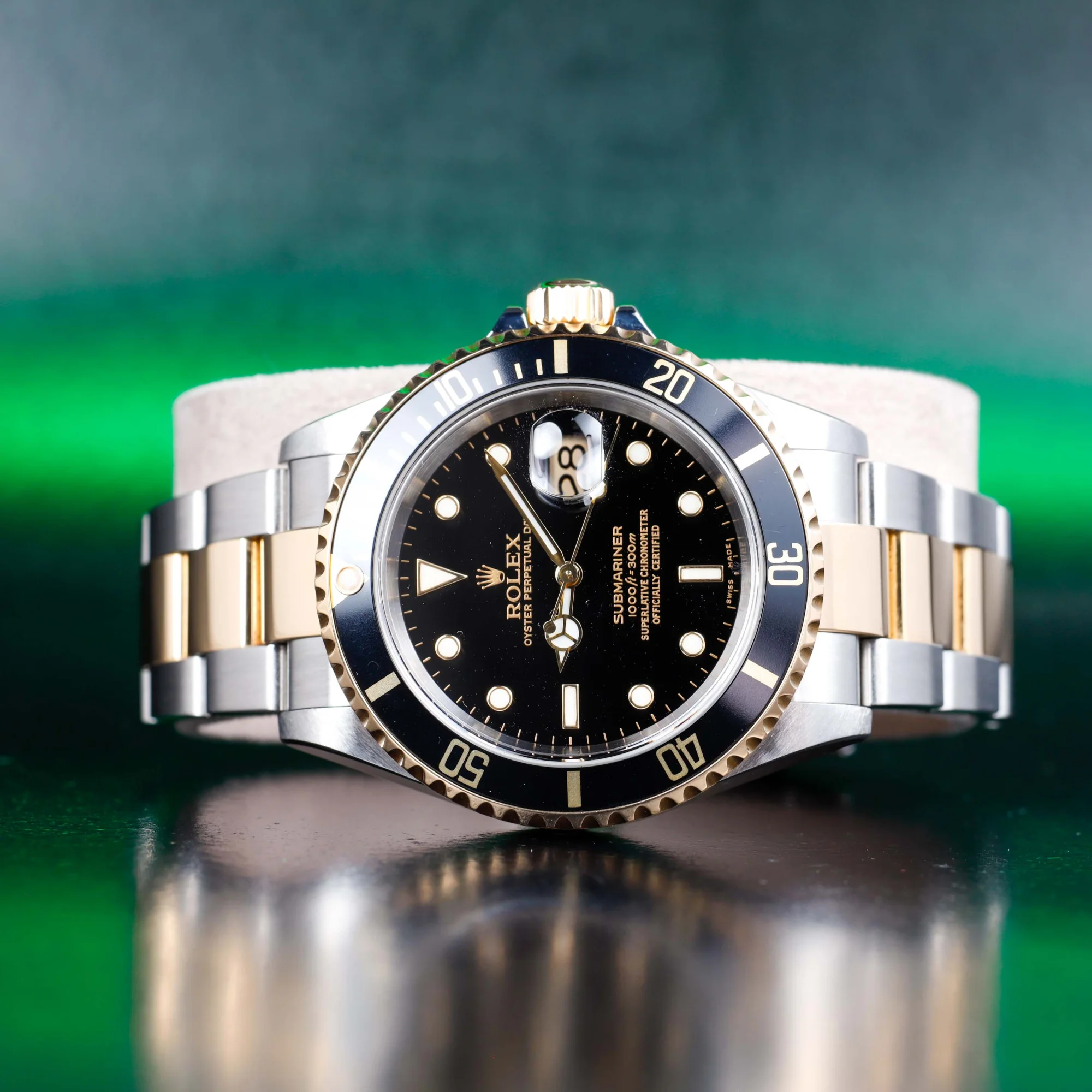 Rolex U-boot Datum stahl/gelbgold