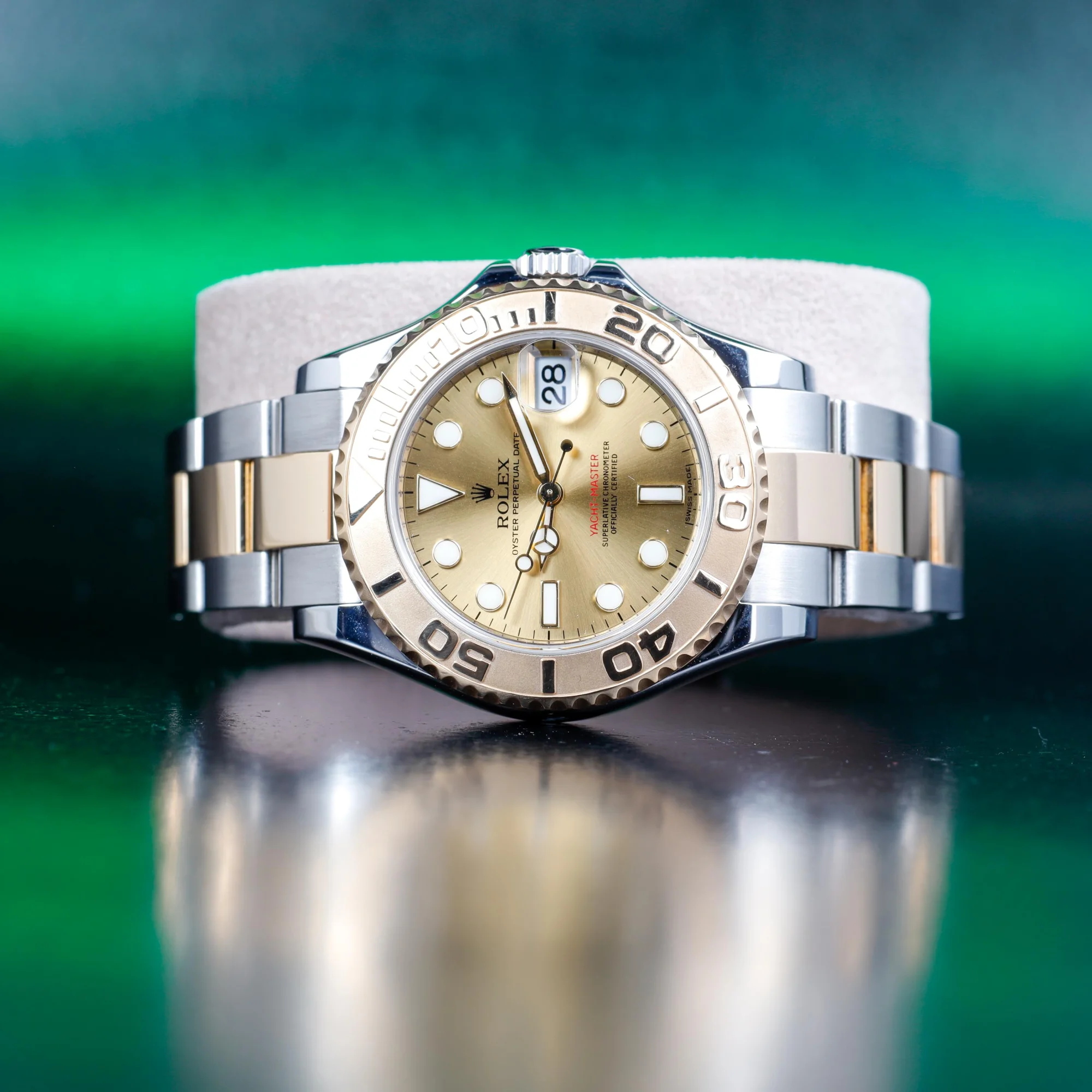 Rolex Yacht-master 35 stahl/gelbgold