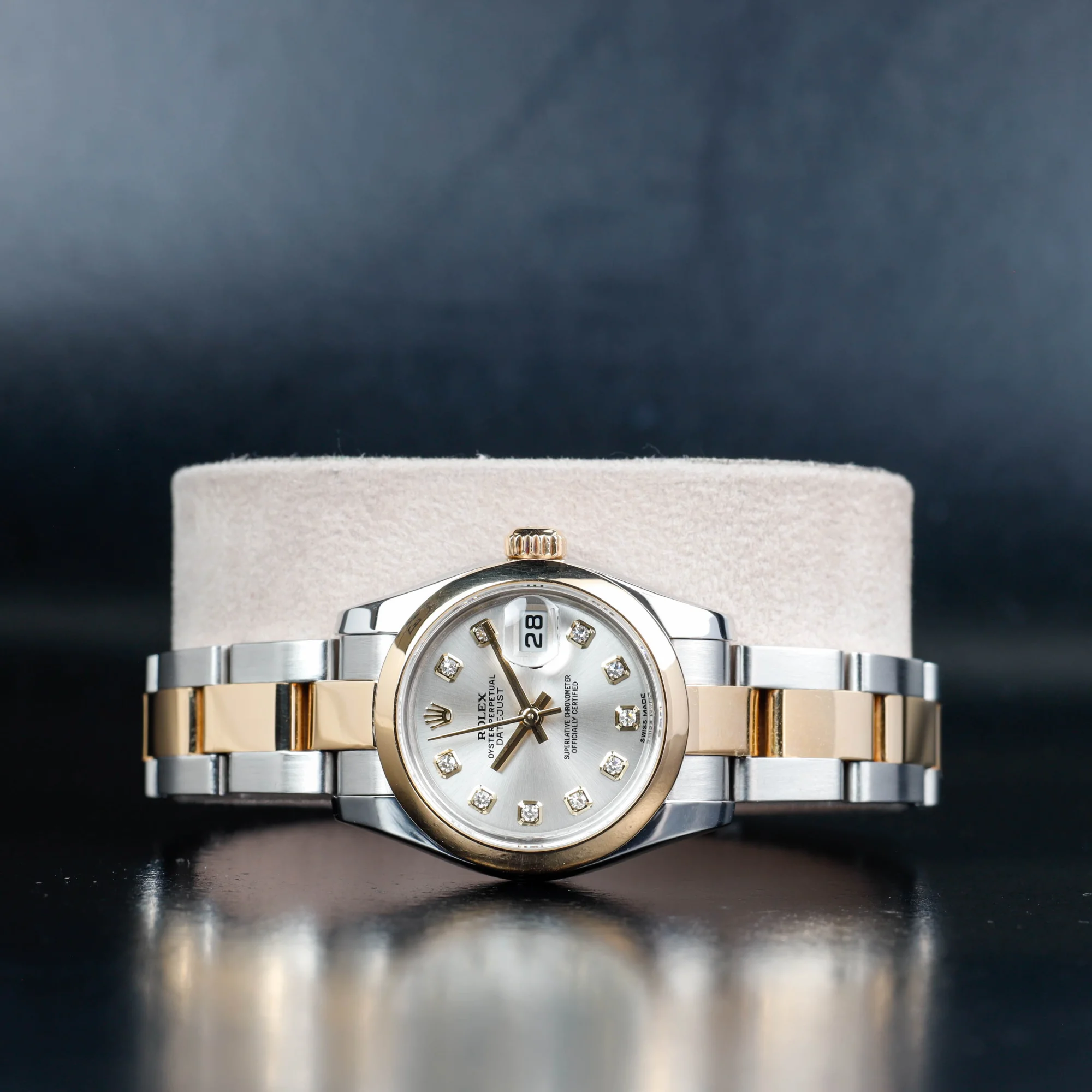 Rolex Lady-datejust 28 acier/or jaune 2