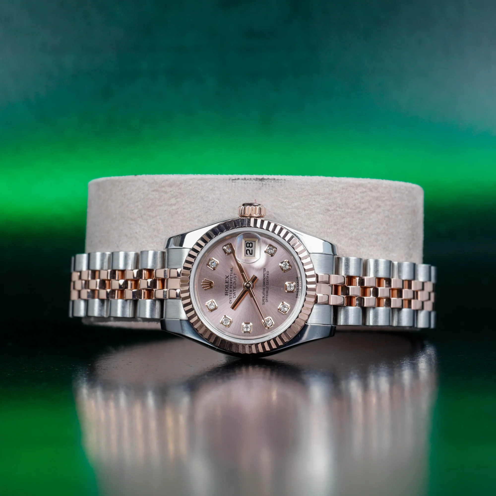 Rolex Dame-datejust 26 stahl/roségold