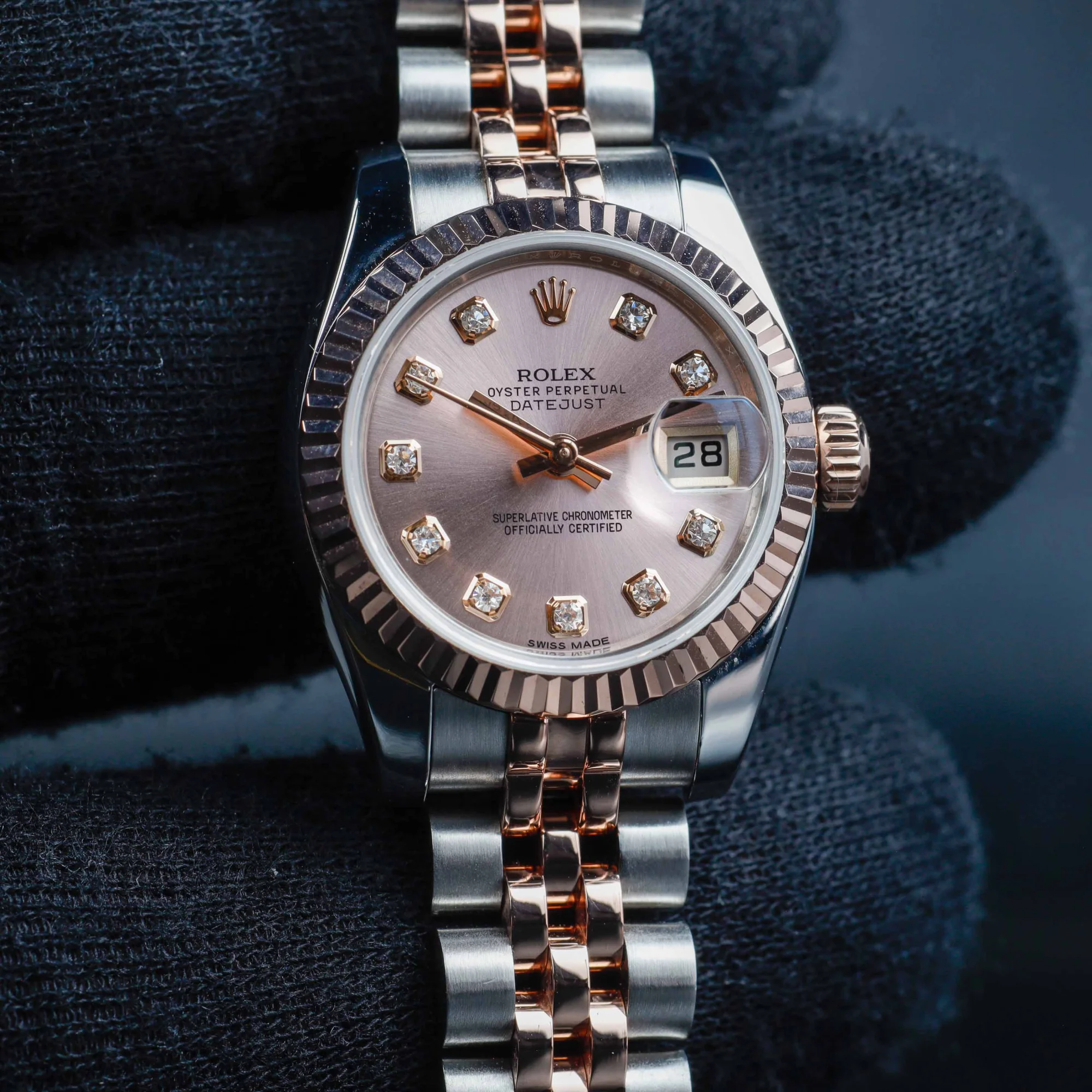 Rolex Lady-datejust 26 acciaio/oro rosa 10