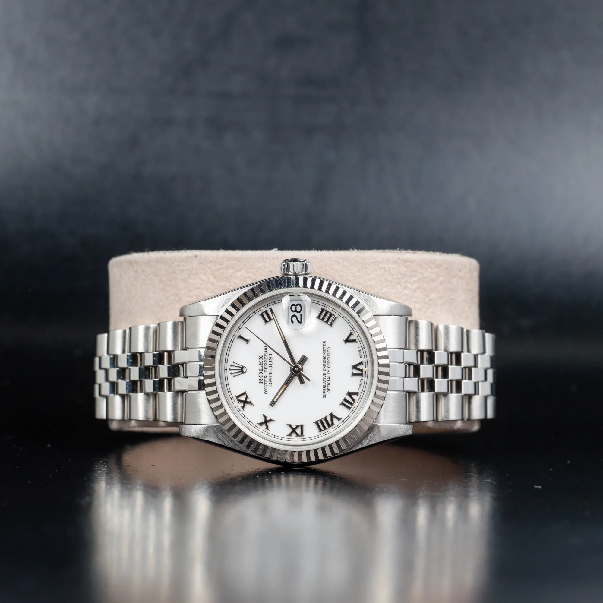 Rolex Datejust 31 steel/white gold 2