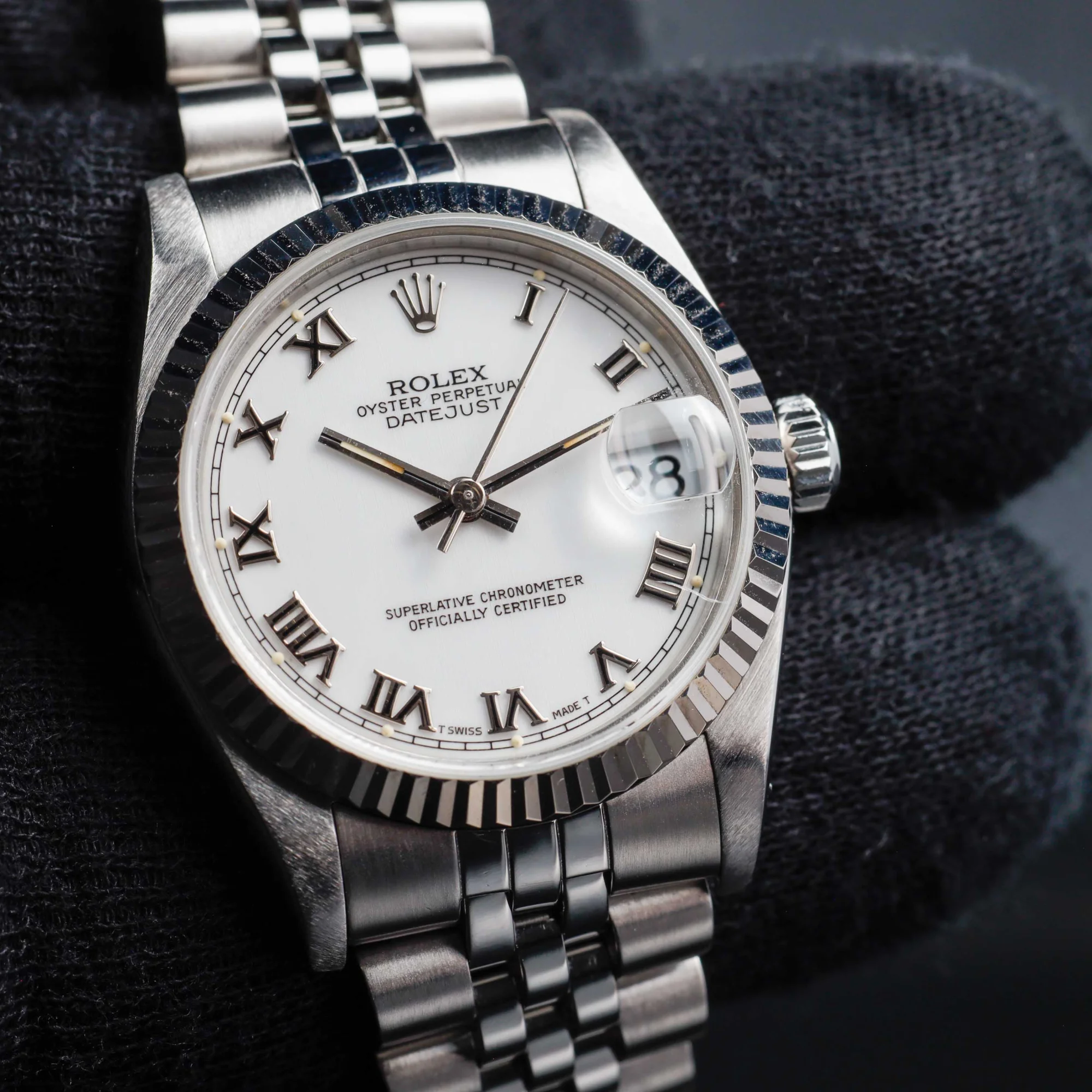 Rolex Datejust 31 steel/white gold 11