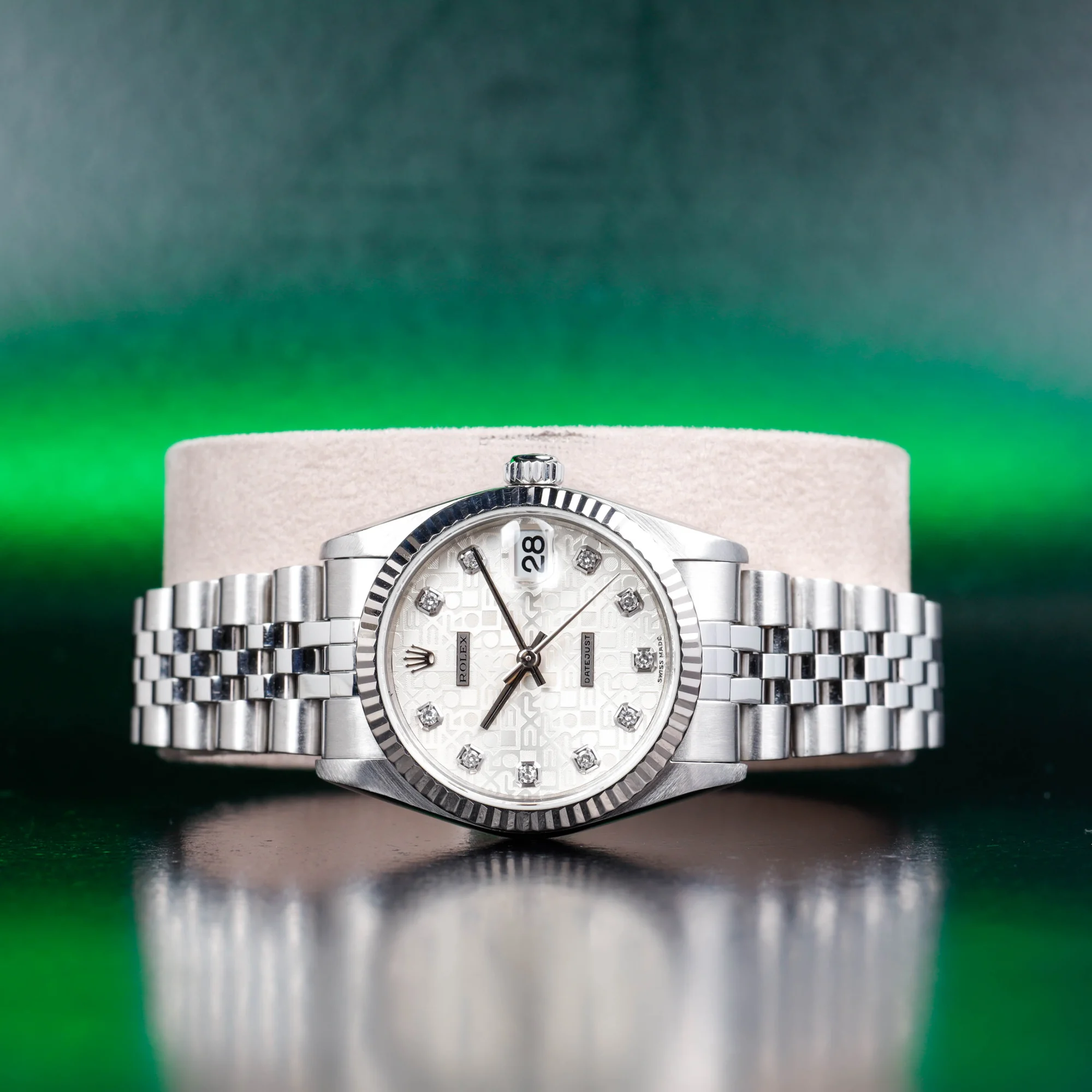 Rolex Datejust 31 acciaio/oro bianco