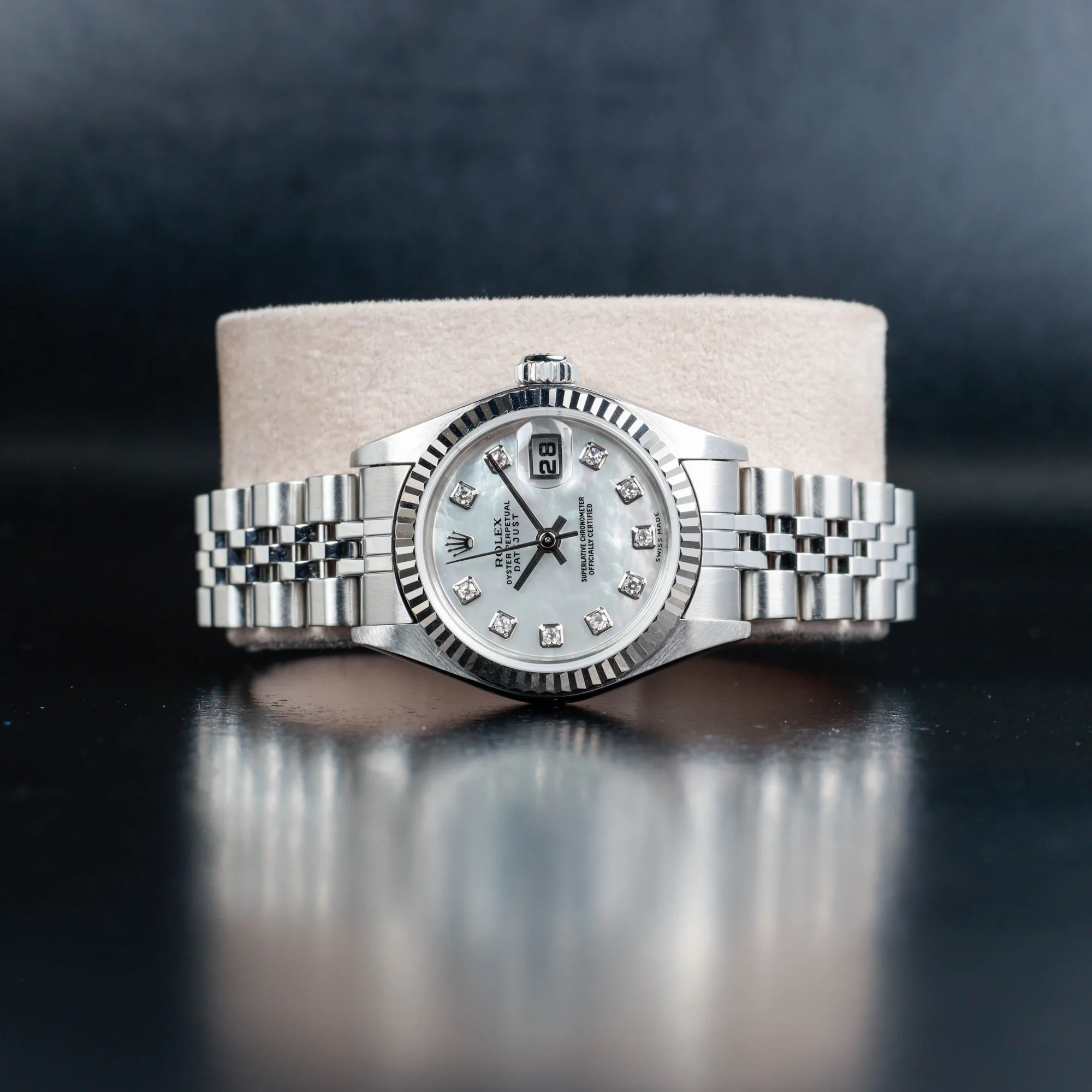 Rolex Lady-datejust 26 acciaio/oro bianco 2