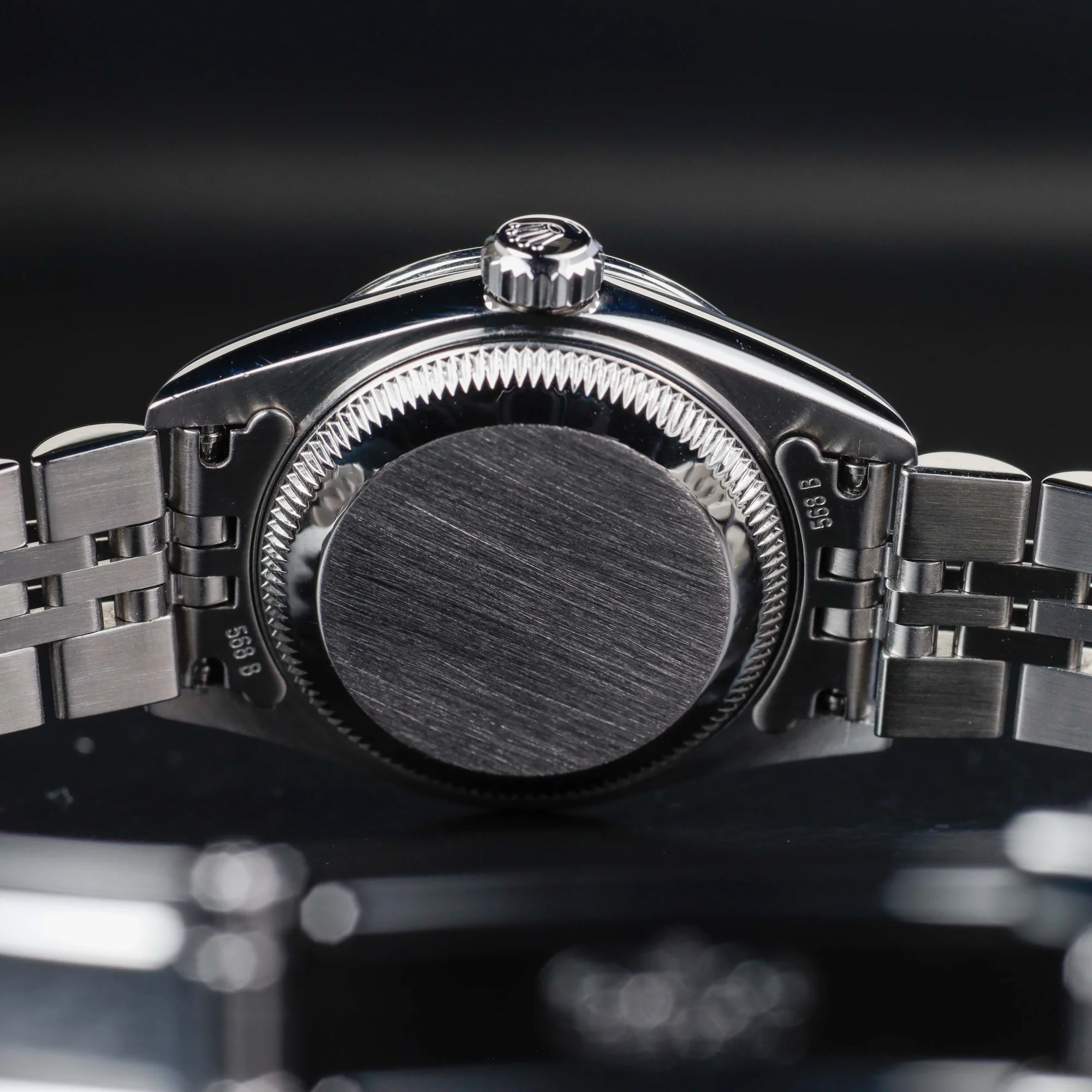 Rolex Lady-datejust 26 With Custom Natural Diamonds steel 10