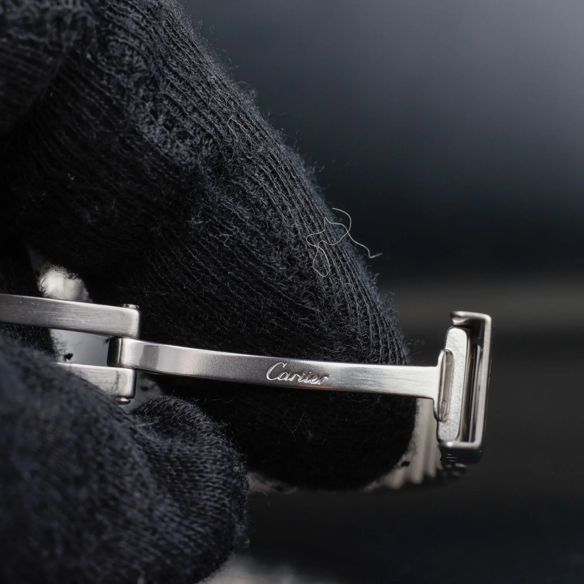 Cartier Santos Galbée acciaio 12