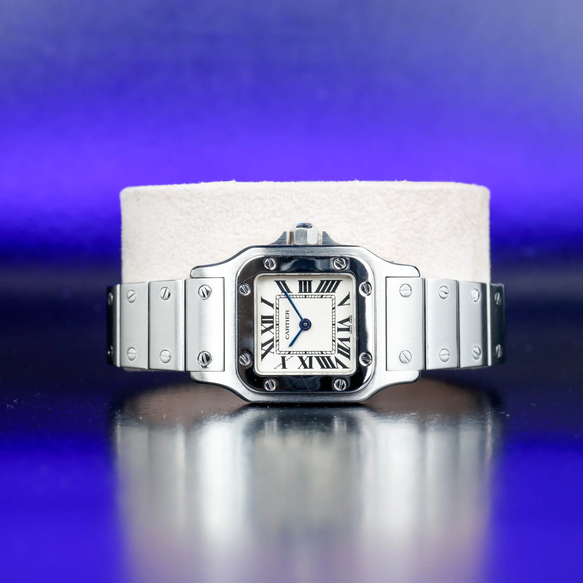Cartier Santos Galbée acier