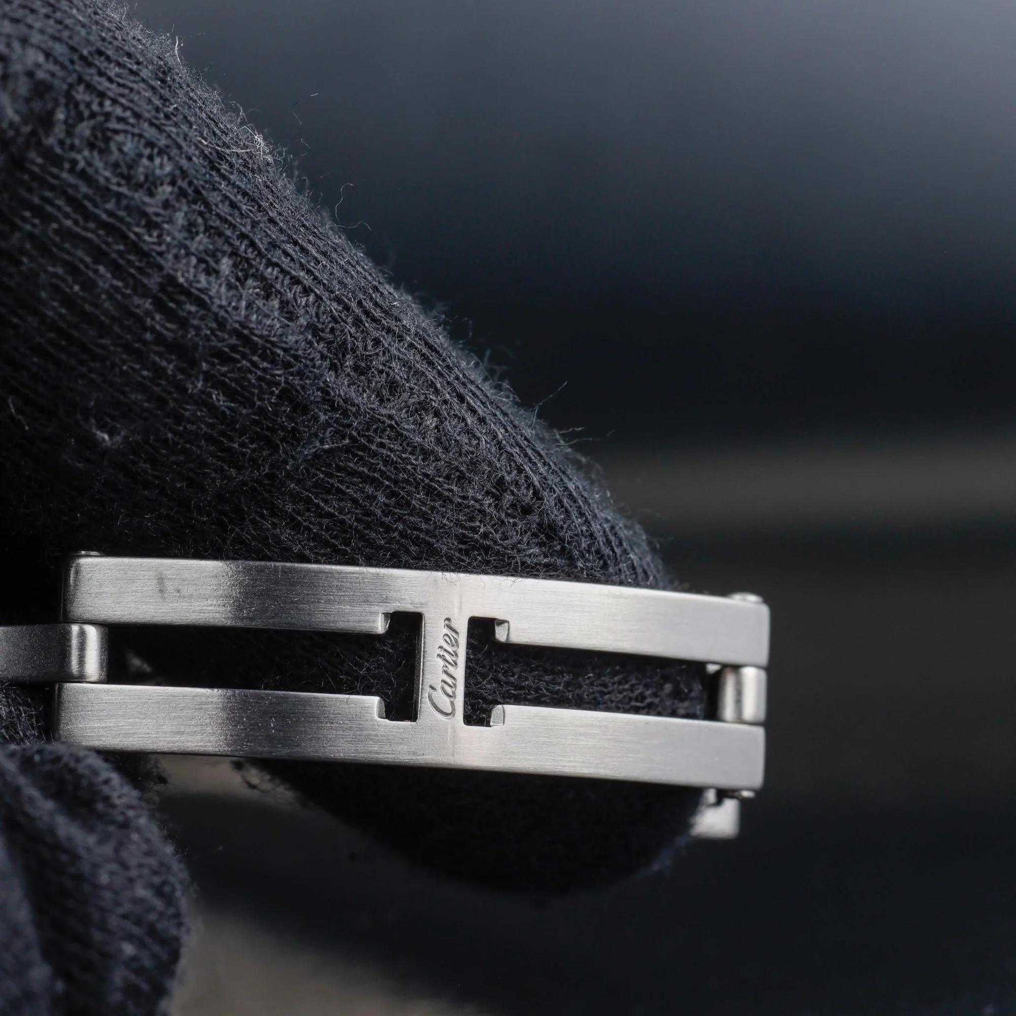 Cartier Santos Galbée acciaio 12
