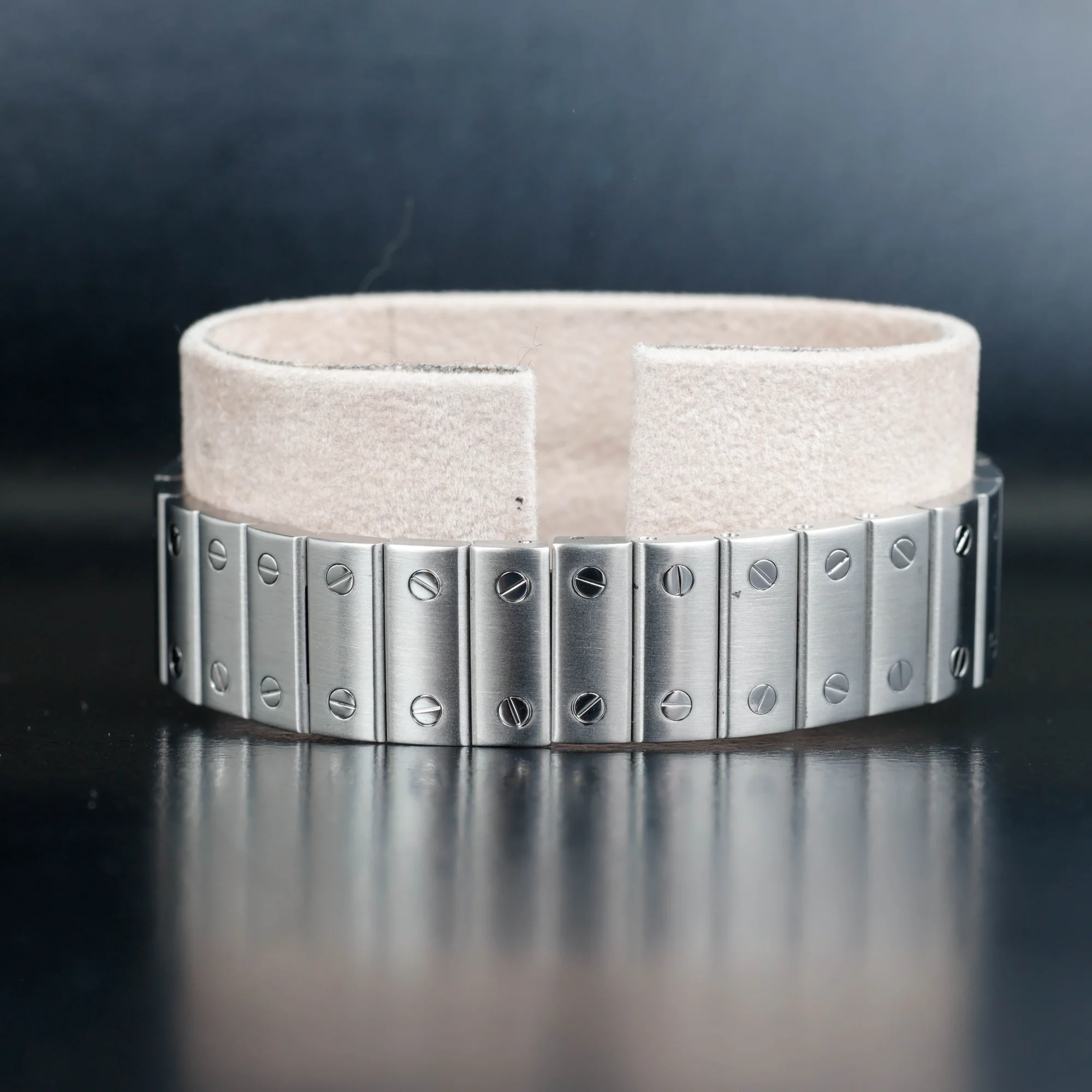Cartier Santos Galbée stahl 4