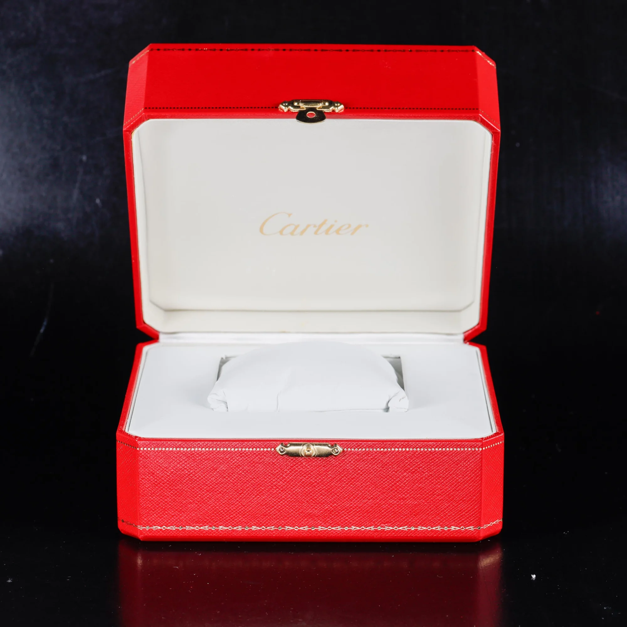 Cartier Santos Galbée stahl 14