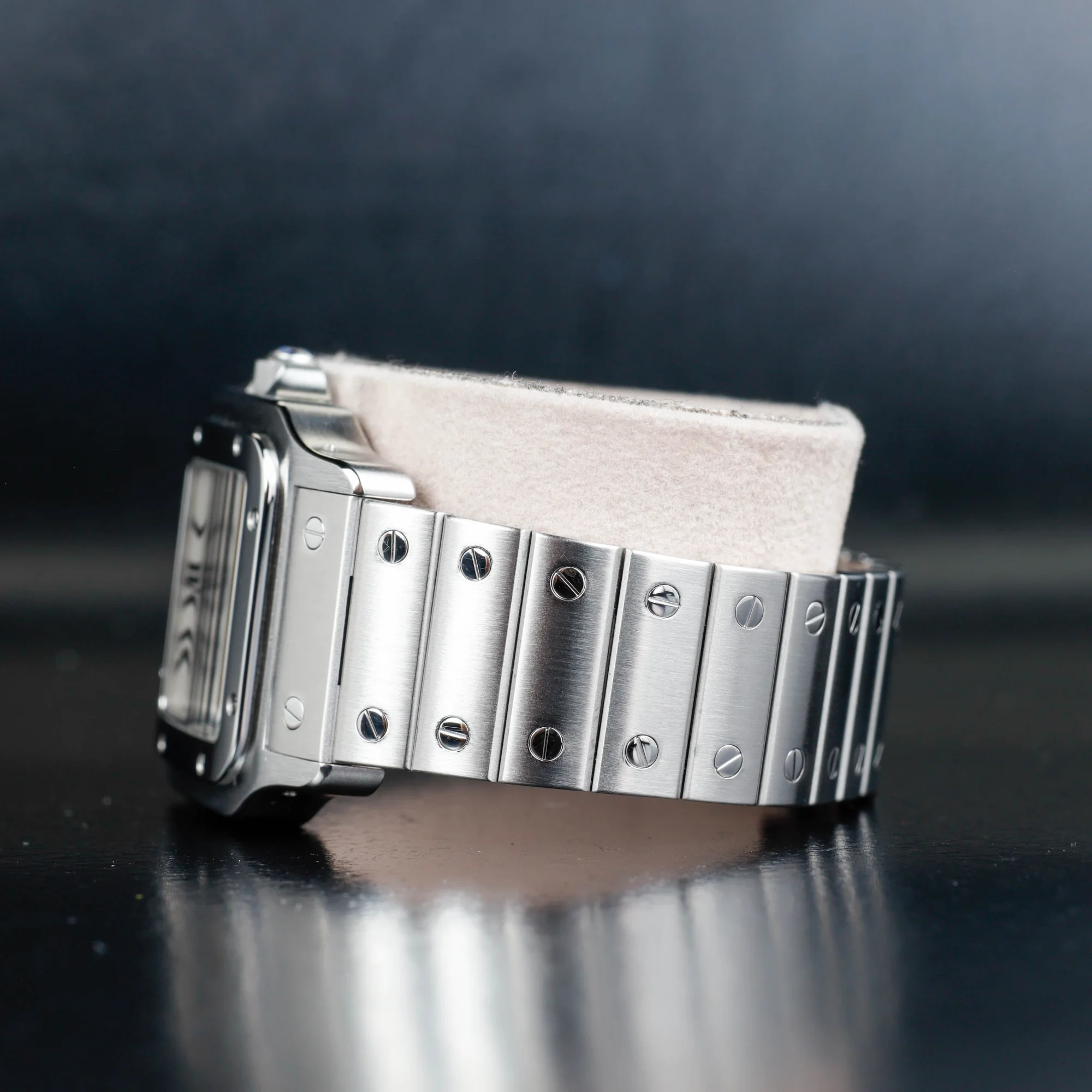 Cartier Santos Galbée steel 3