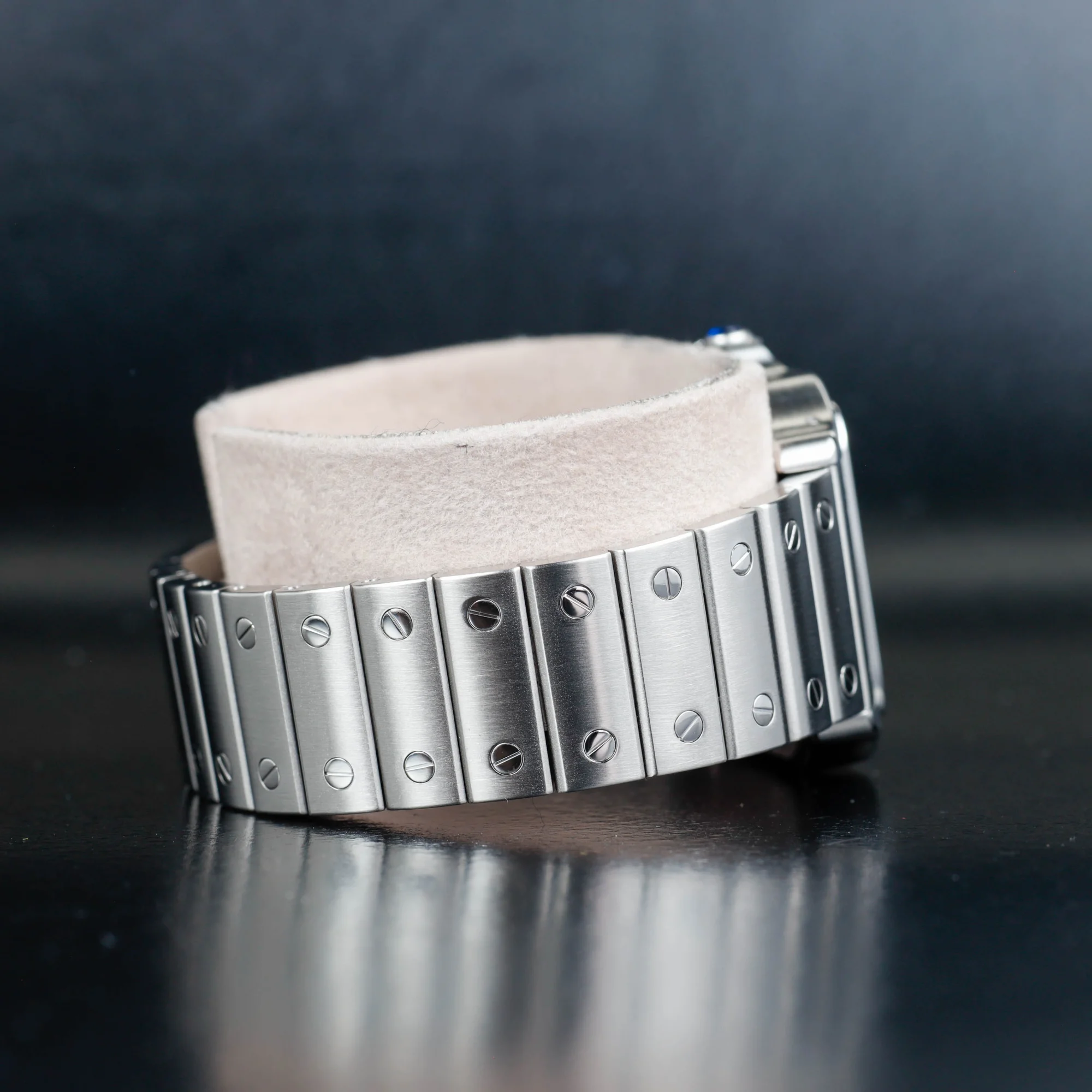 Cartier Santos Galbée steel 5